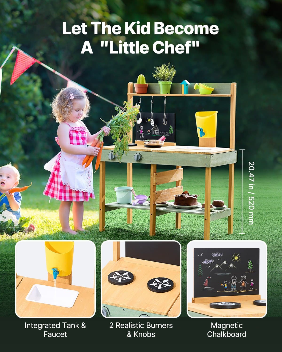 Inspire Outdoor Adventures with a Wooden Mud Kitchen - image 2