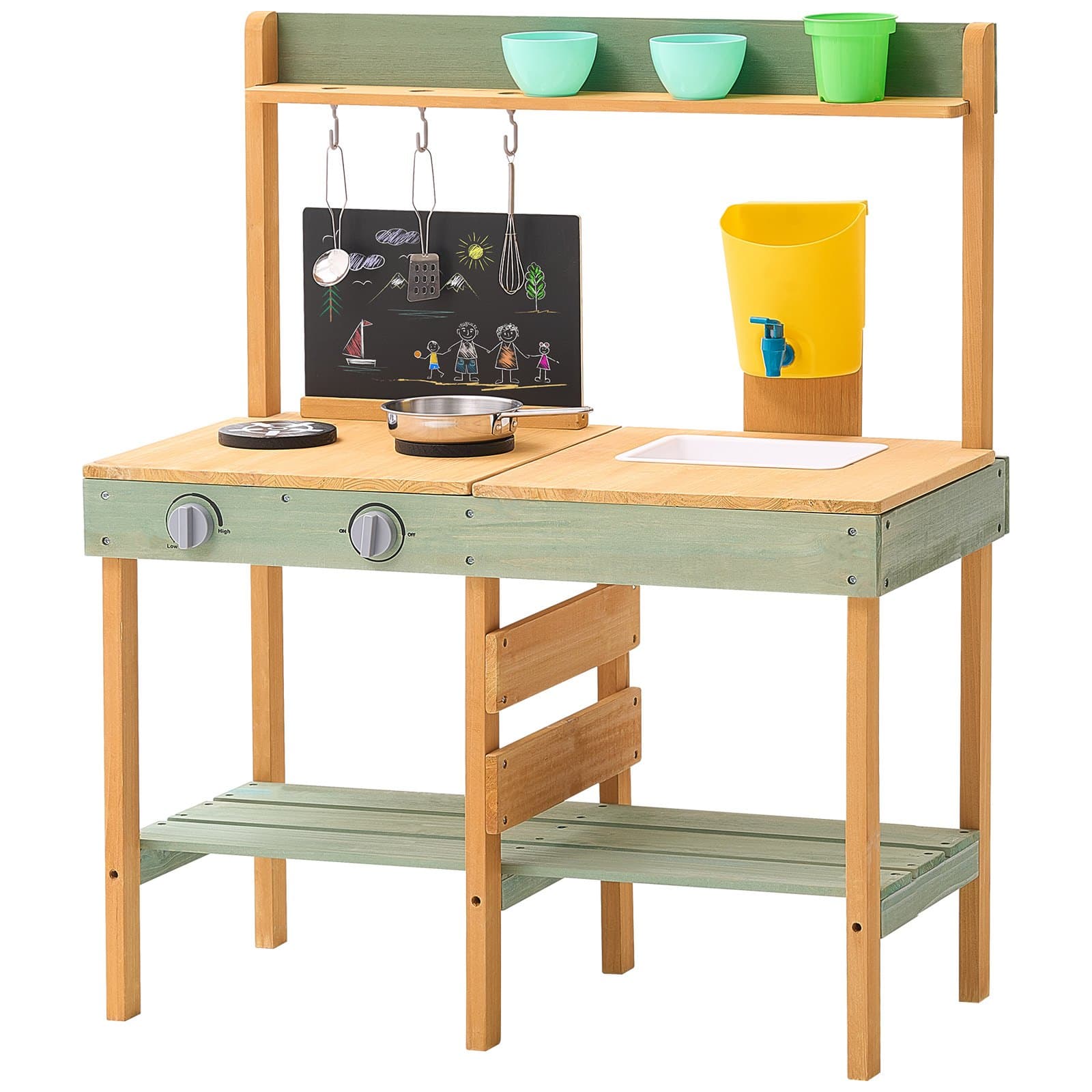 Inspire Outdoor Adventures with a Wooden Mud Kitchen