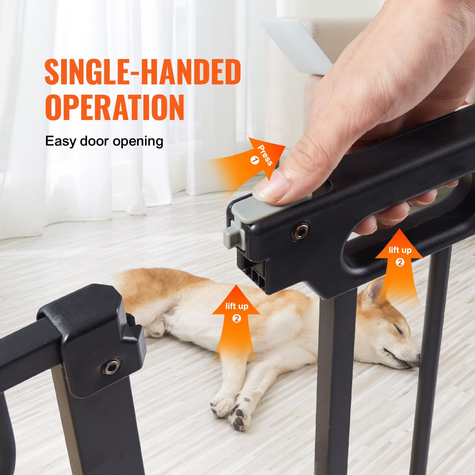 Secure Your Home with an Extra Wide Walk-Through Safety Gate - image 3