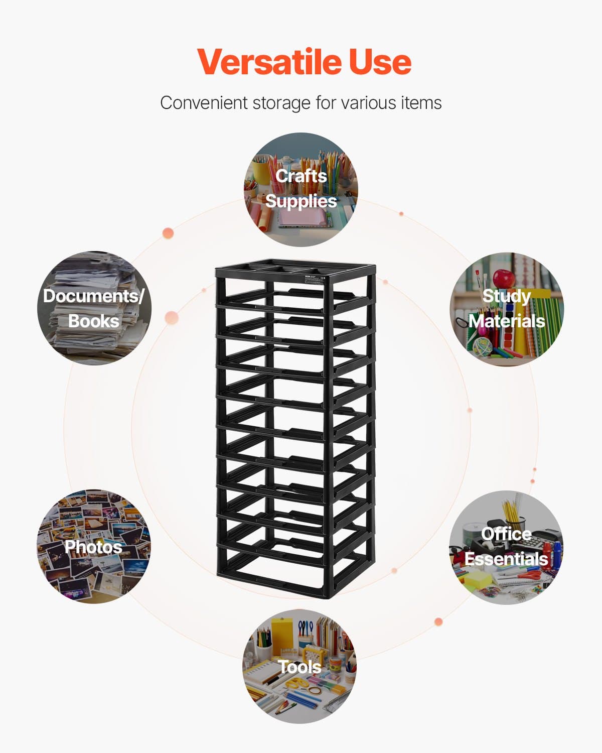 Effortless Organisation with a 10-Tier Storage Frame - image 4