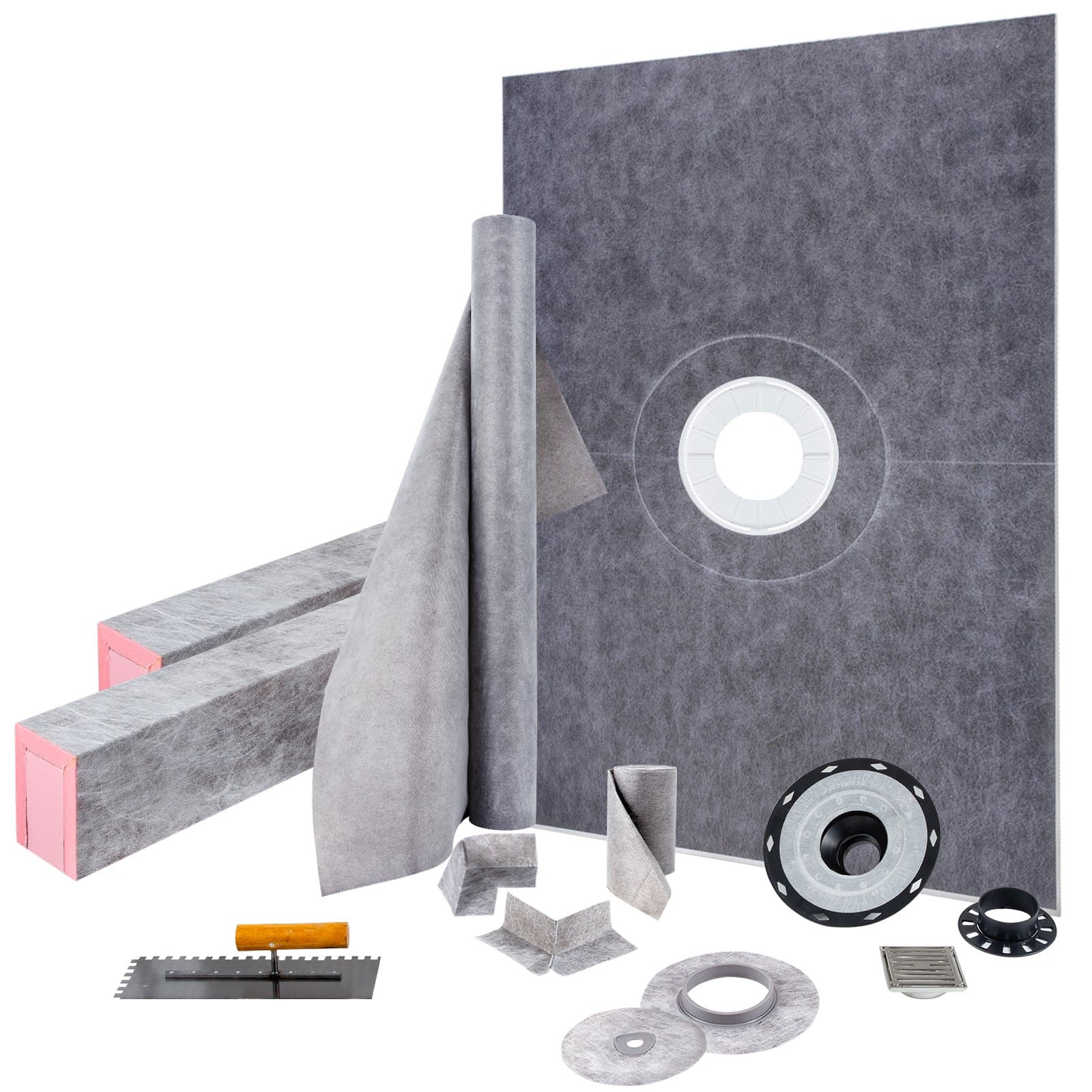 Create a Leak-Proof Shower Base with Our Complete Kit