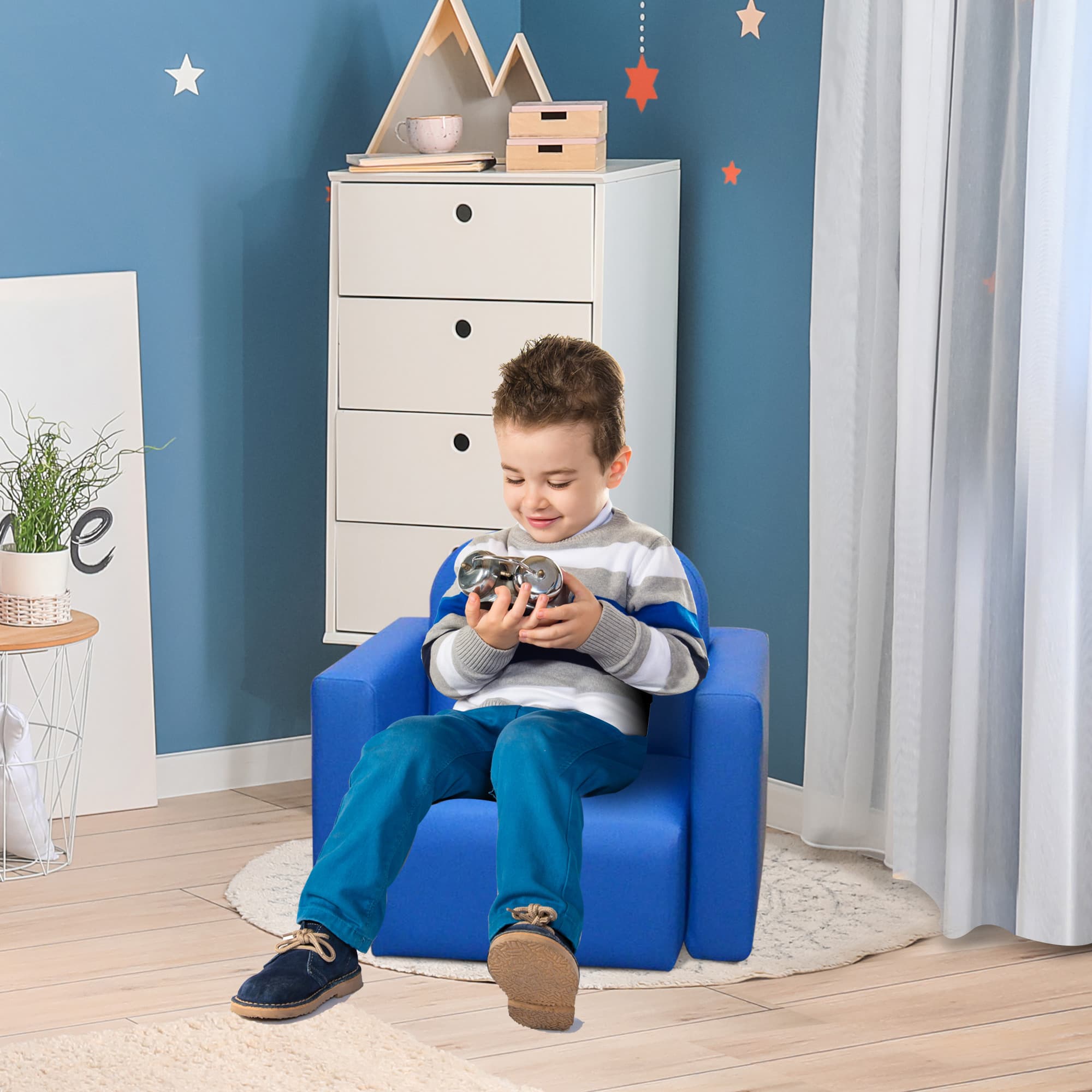 Transform Playtime with this 2-in-1 Toddler Sofa & Table Set - image 2