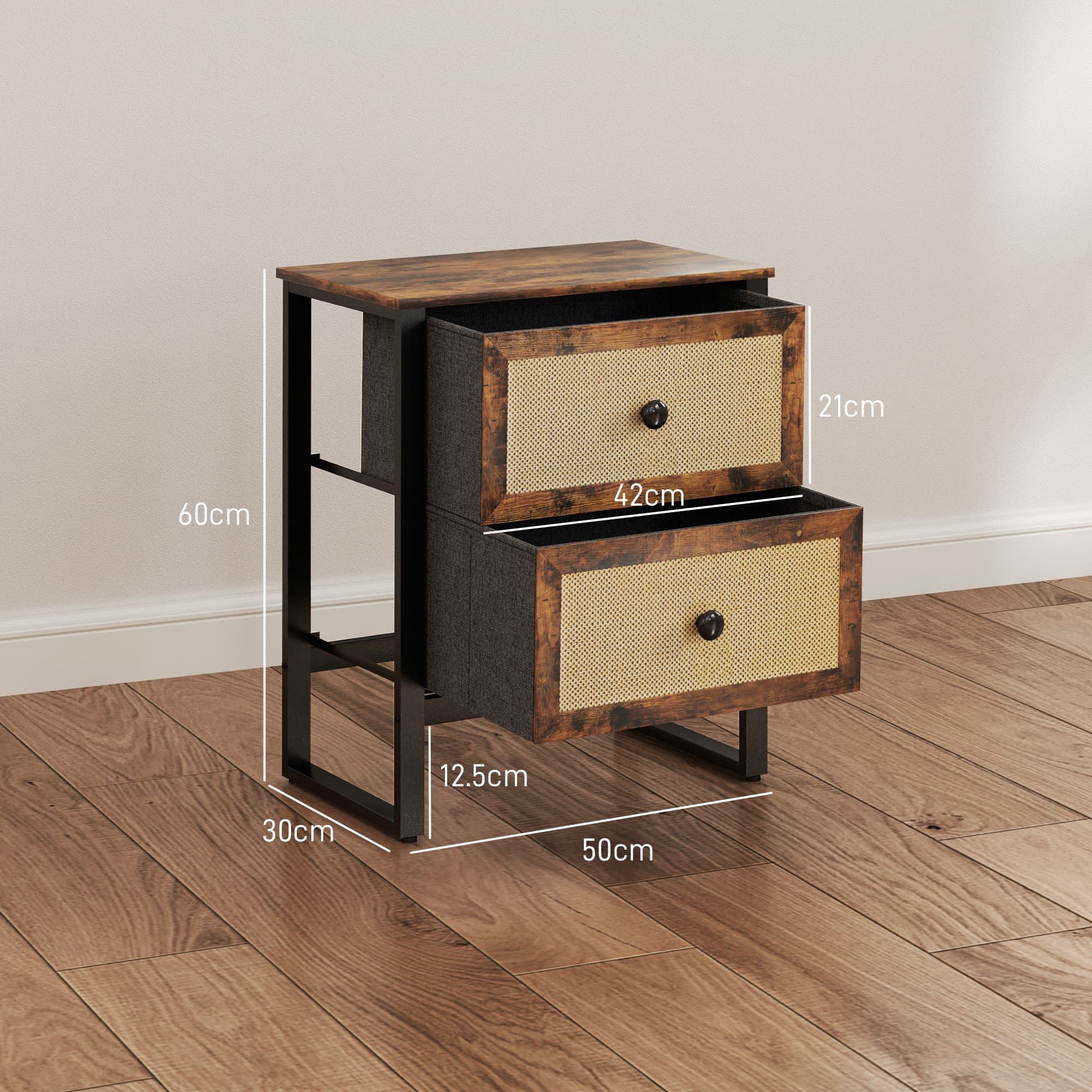 Transform Your Bedroom with these Rustic Industrial Bedside Tables - image 3