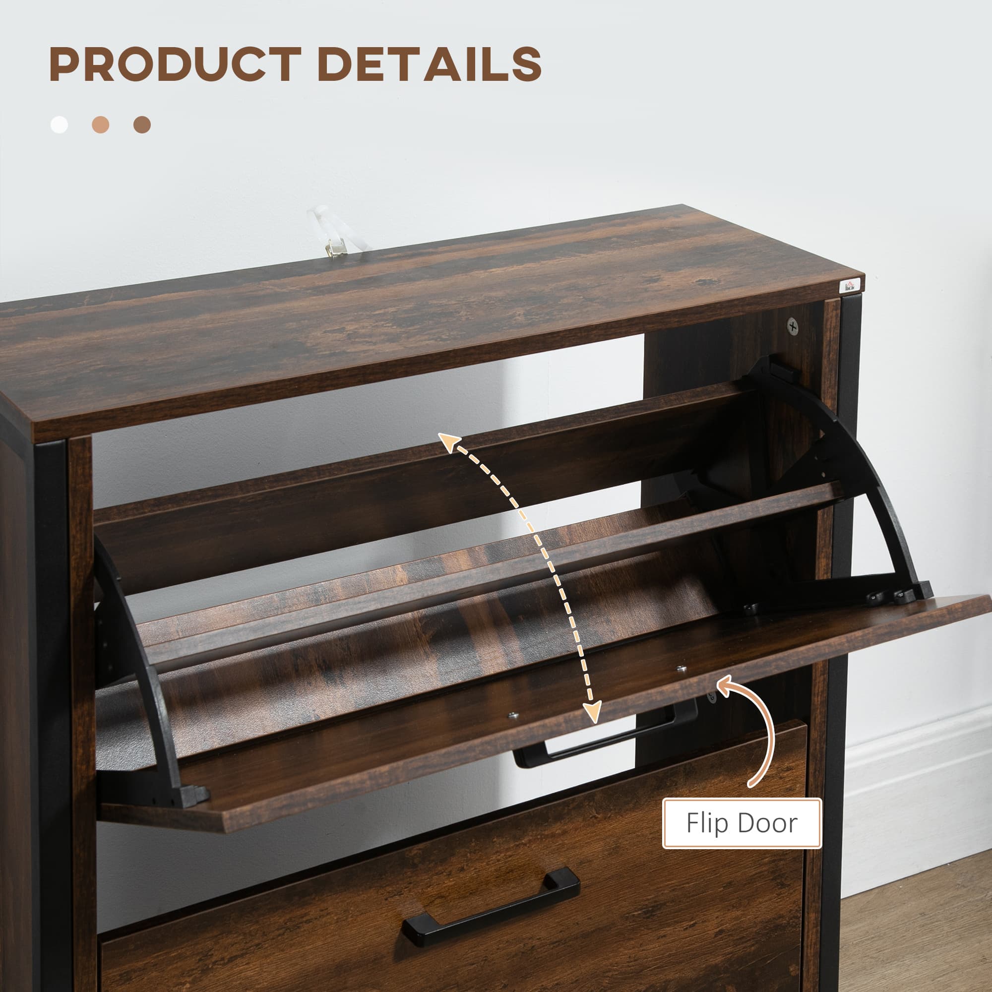 Transform Your Hallway with this 12-Pair Shoe Cabinet - image 4