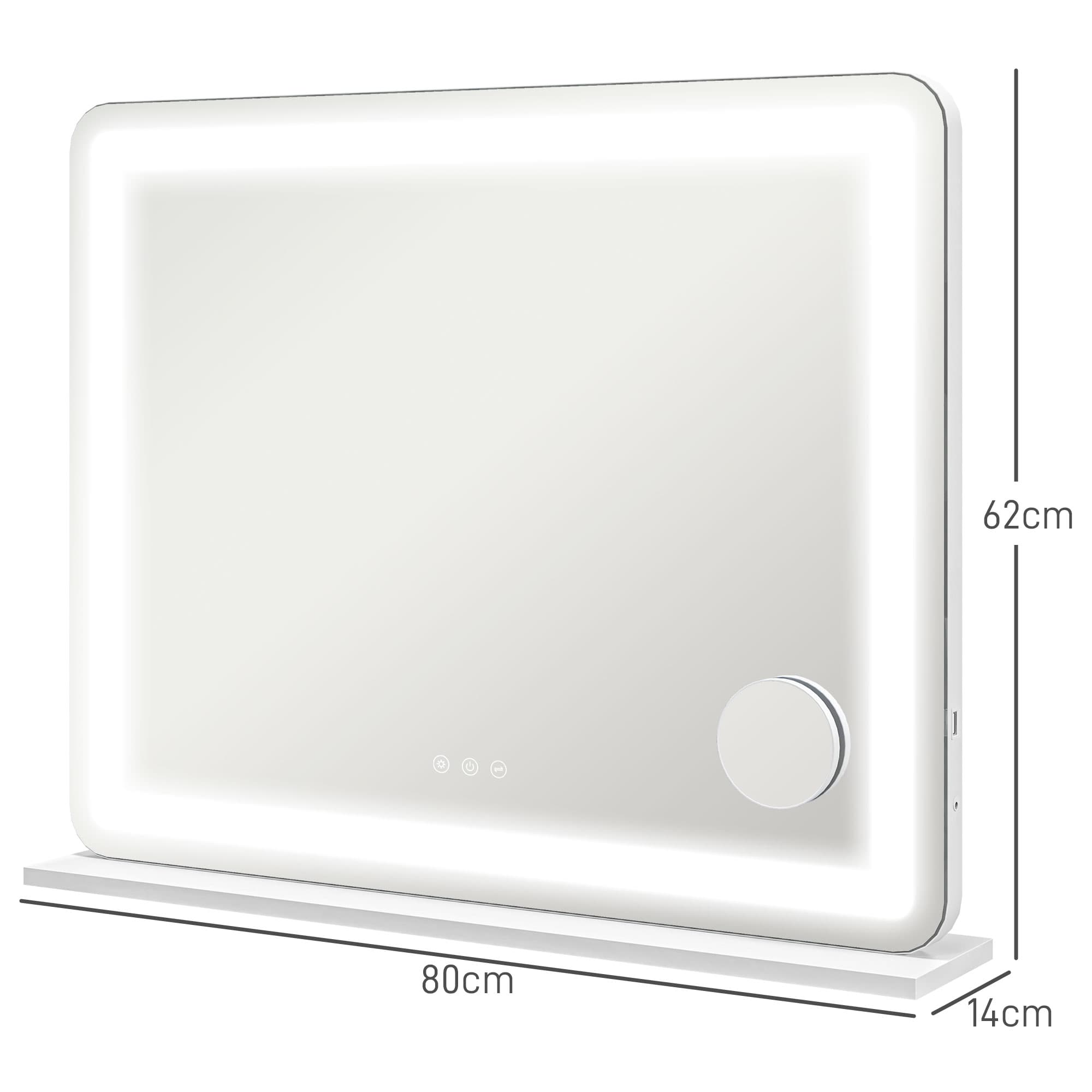 Transform Your Routine With This Large LED Vanity Mirror - image 2