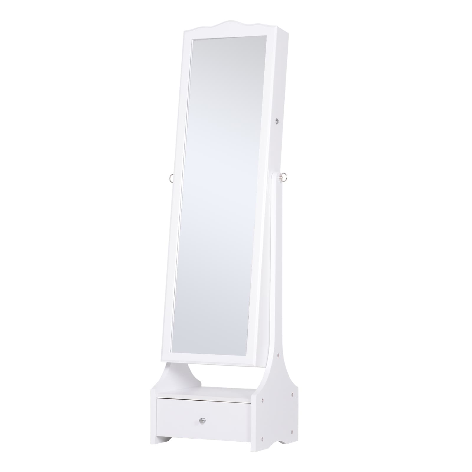 Transform Your Routine with this White LED Jewellery Cabinet - image 1