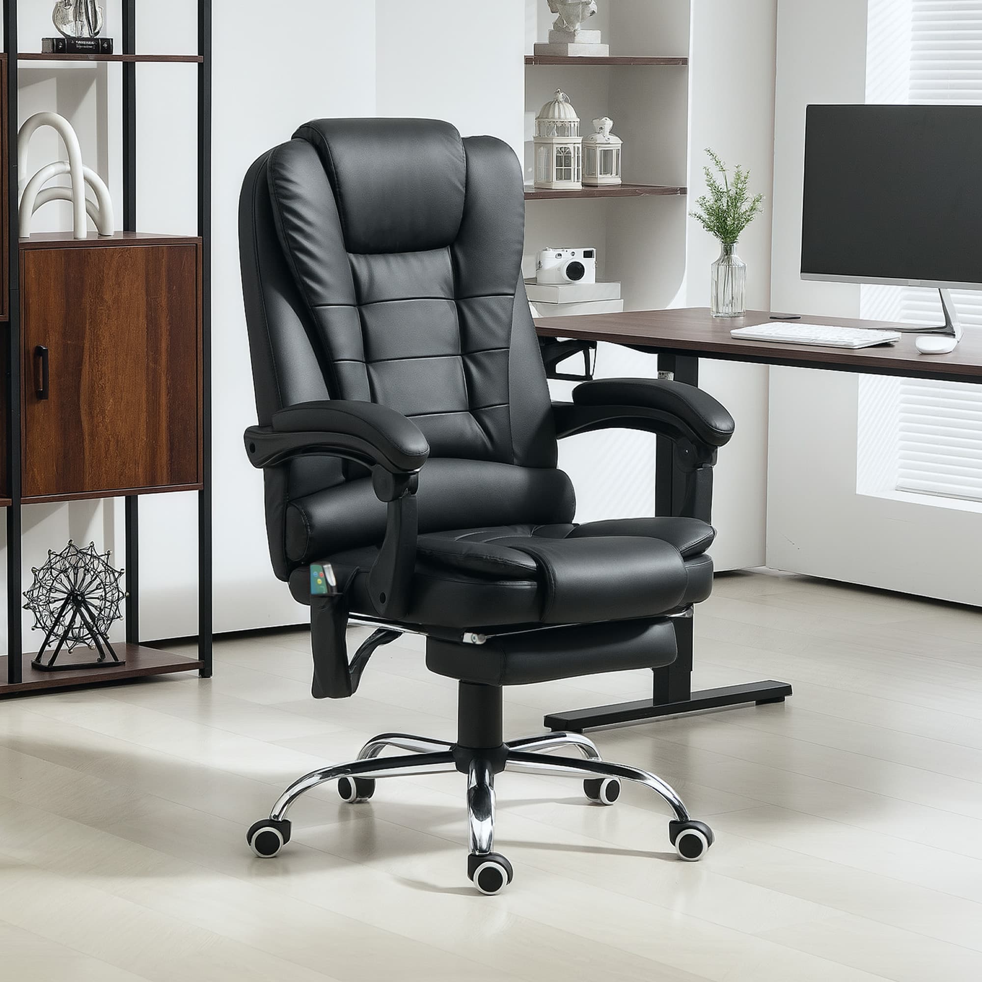 Transform Your Workday with the Vinsetto Heated Massage Chair - image 1