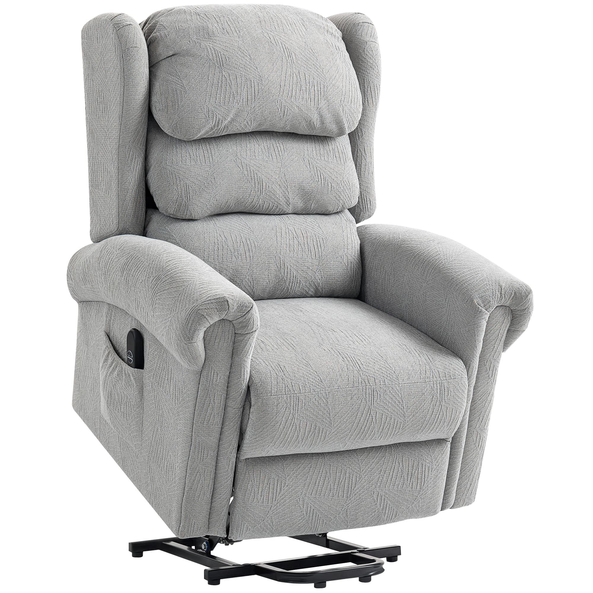 Transform Your Comfort with this Grey Electric Riser Recliner - Grey