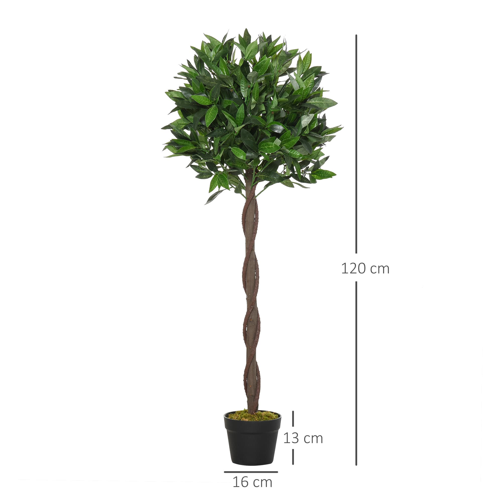 Transform Your Space with 120cm Artificial Bay Laurel Trees - image 4