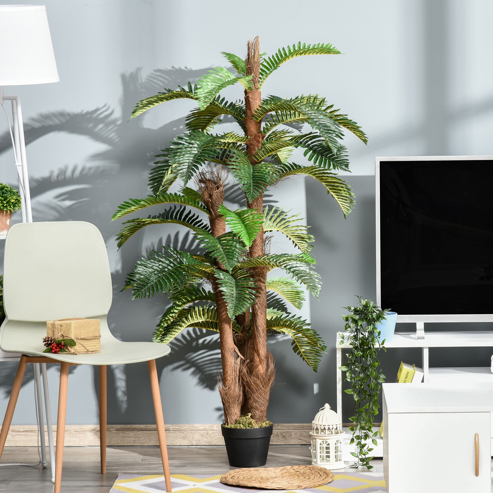 Transform Your Space with this 150cm Artificial Tropical Fern - image 2