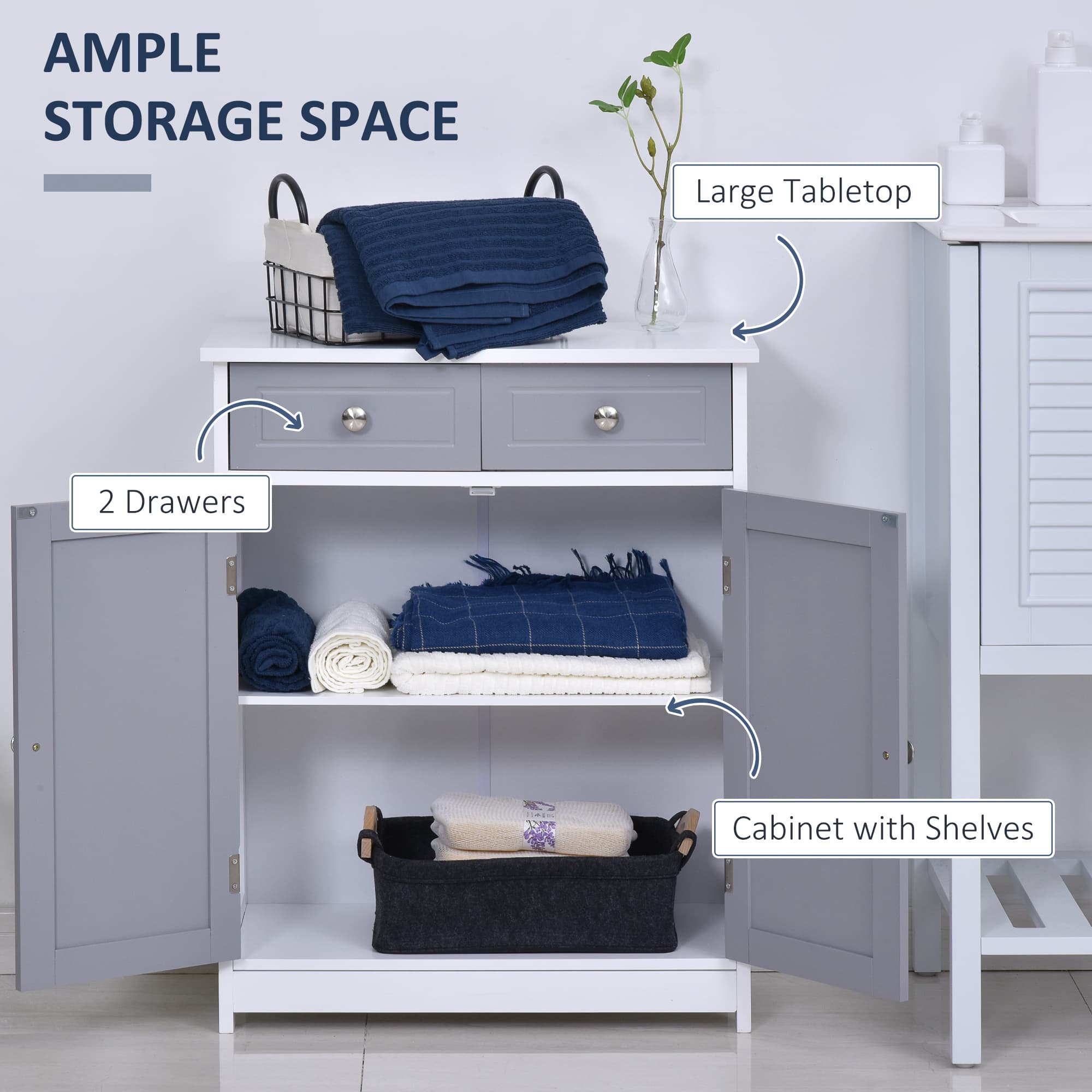 Transform Your Bathroom With This Classic Storage Cabinet - image 1