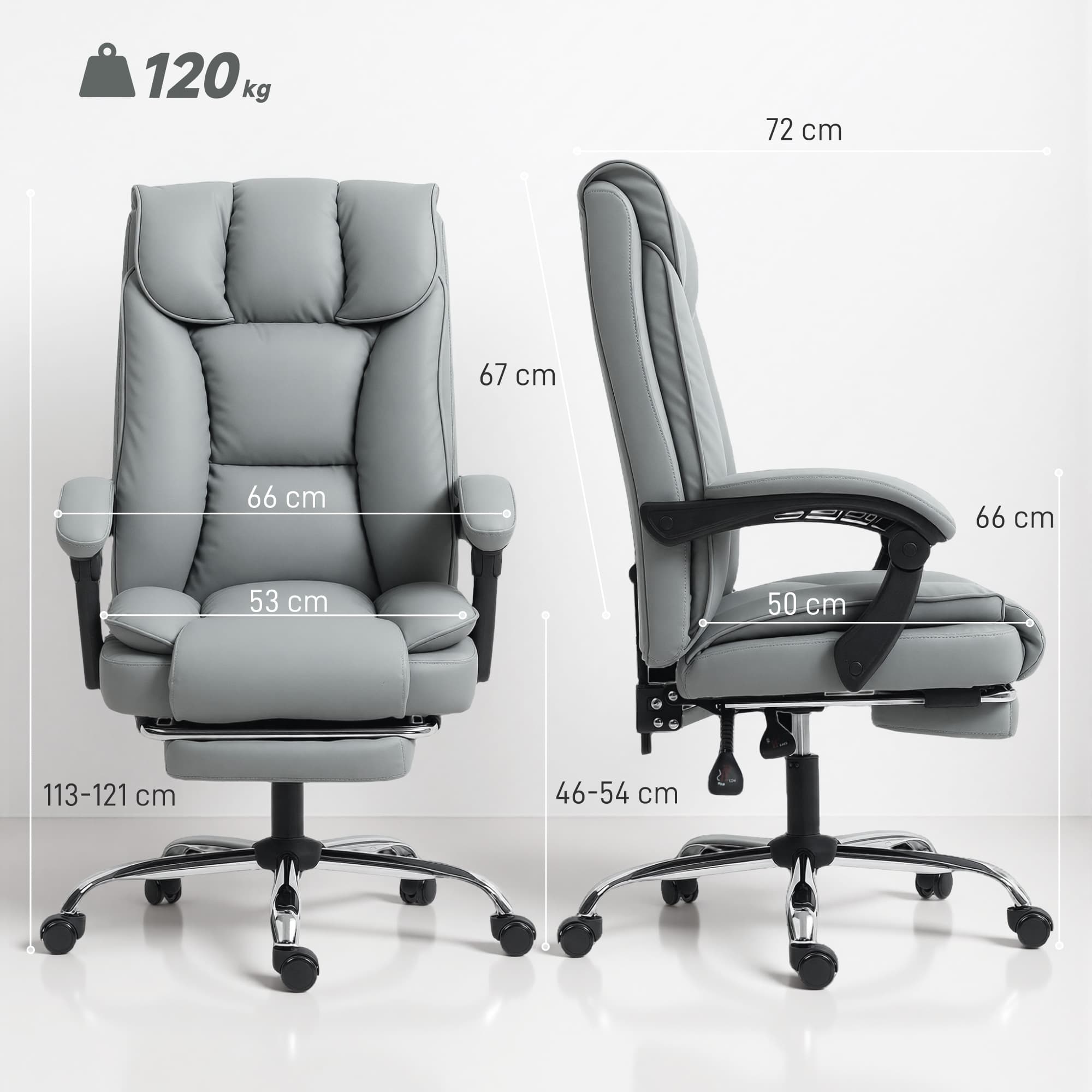 Discover Ultimate Comfort with this Reclining Office Chair - image 5