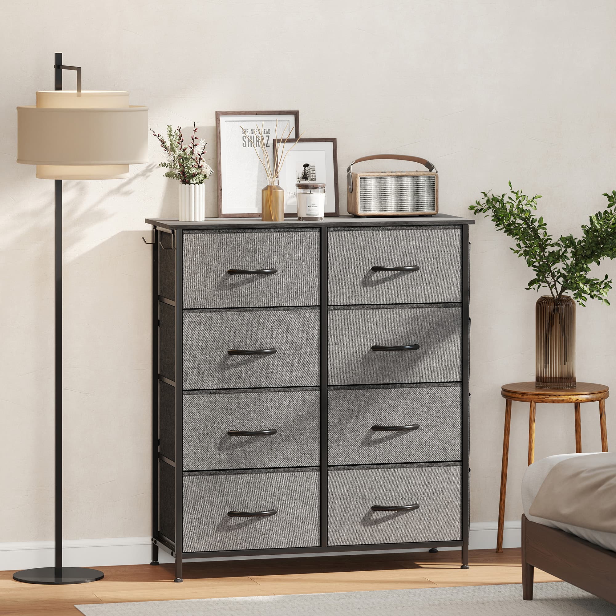 Transform Your Space with this 8-Drawer Charcoal Fabric Chest - image 3
