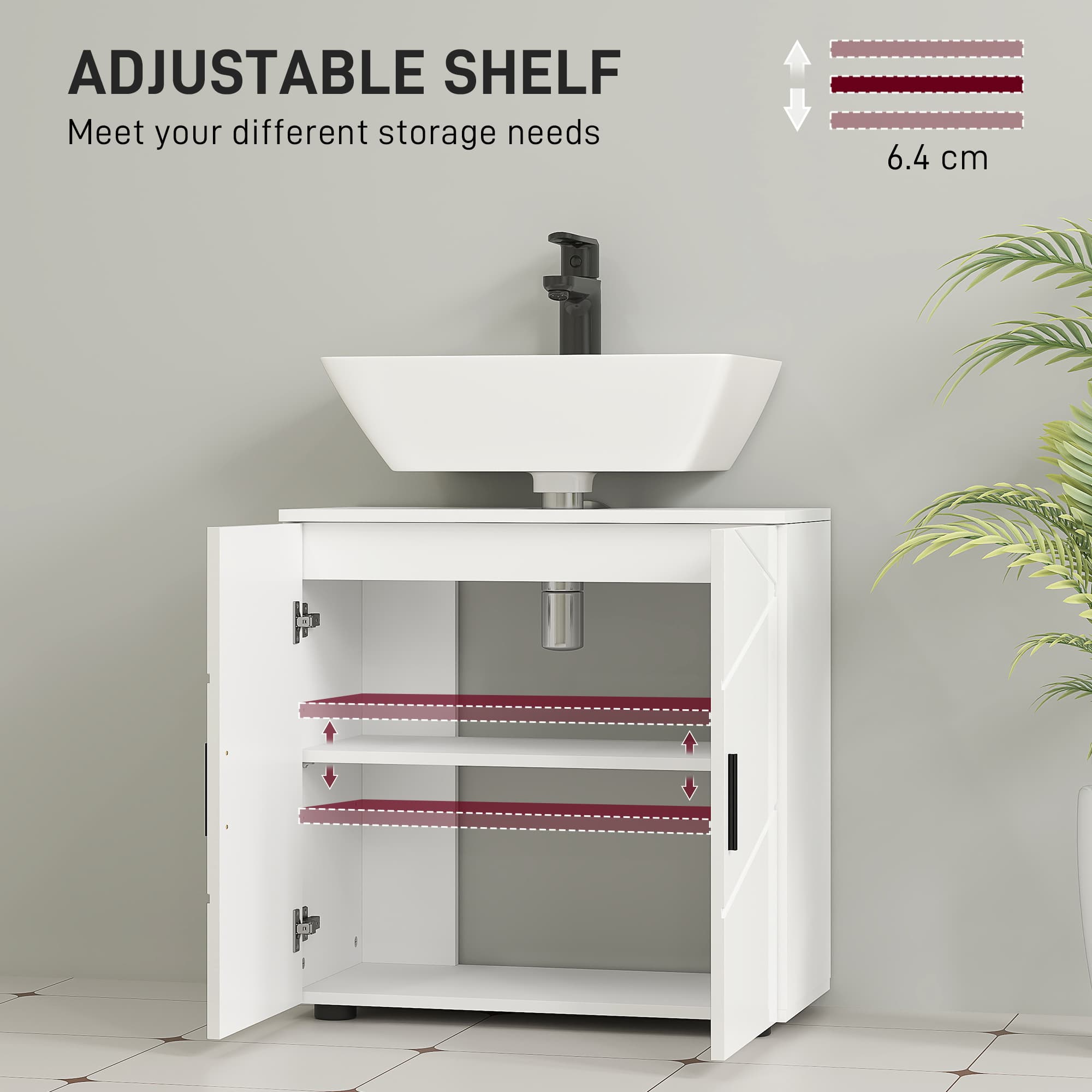Transform Your Bathroom With the Kleankin Under Sink Cabinet - image 4