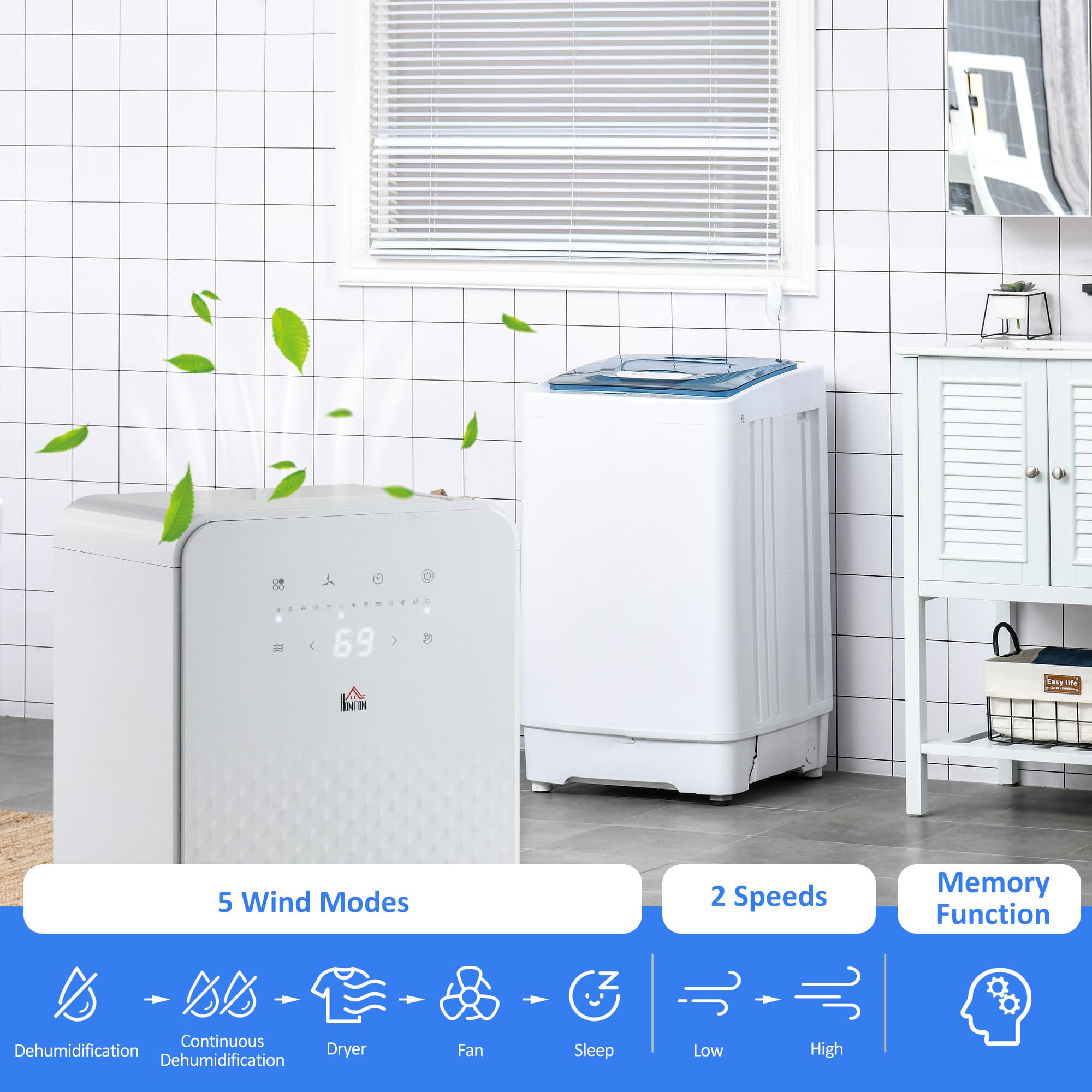 Portable Dehumidifier for Fresher, Drier Rooms - image 2