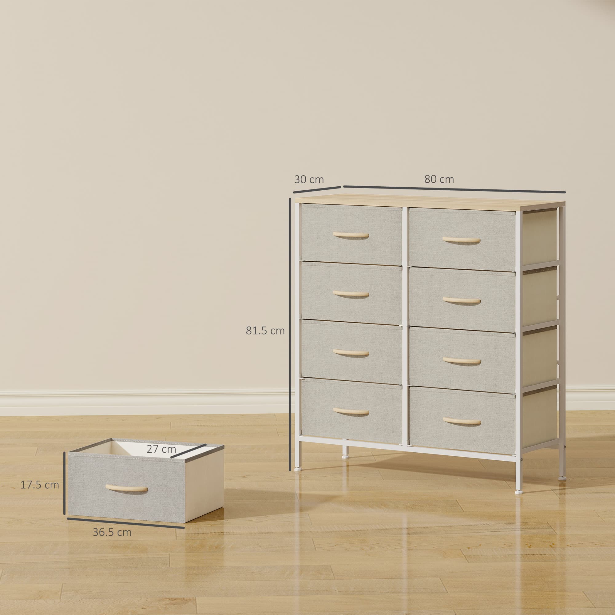 Transform Your Space with this 8-Drawer Fabric Chest - image 4