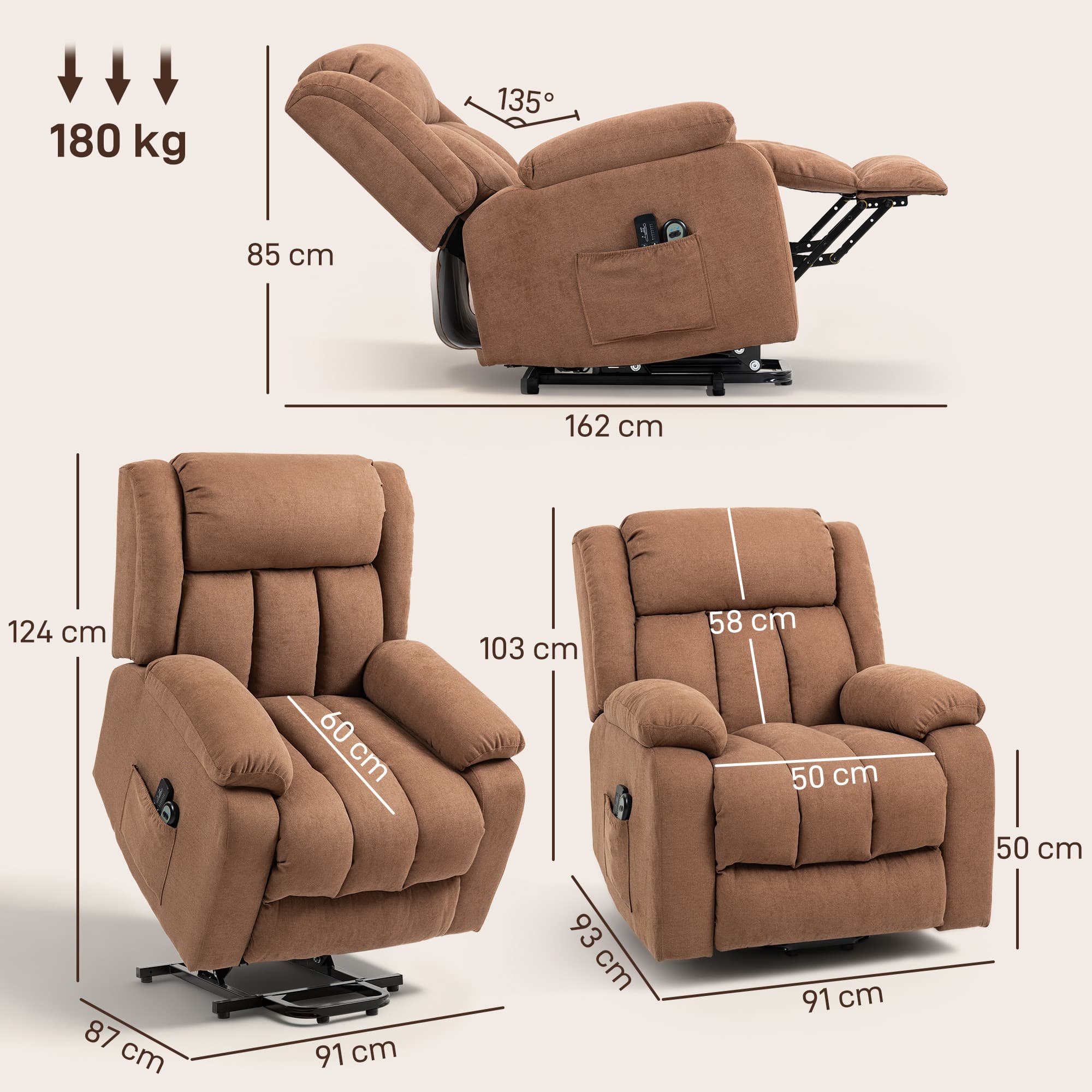 Discover Effortless Comfort with this Power Lift Massage Recliner - image 4