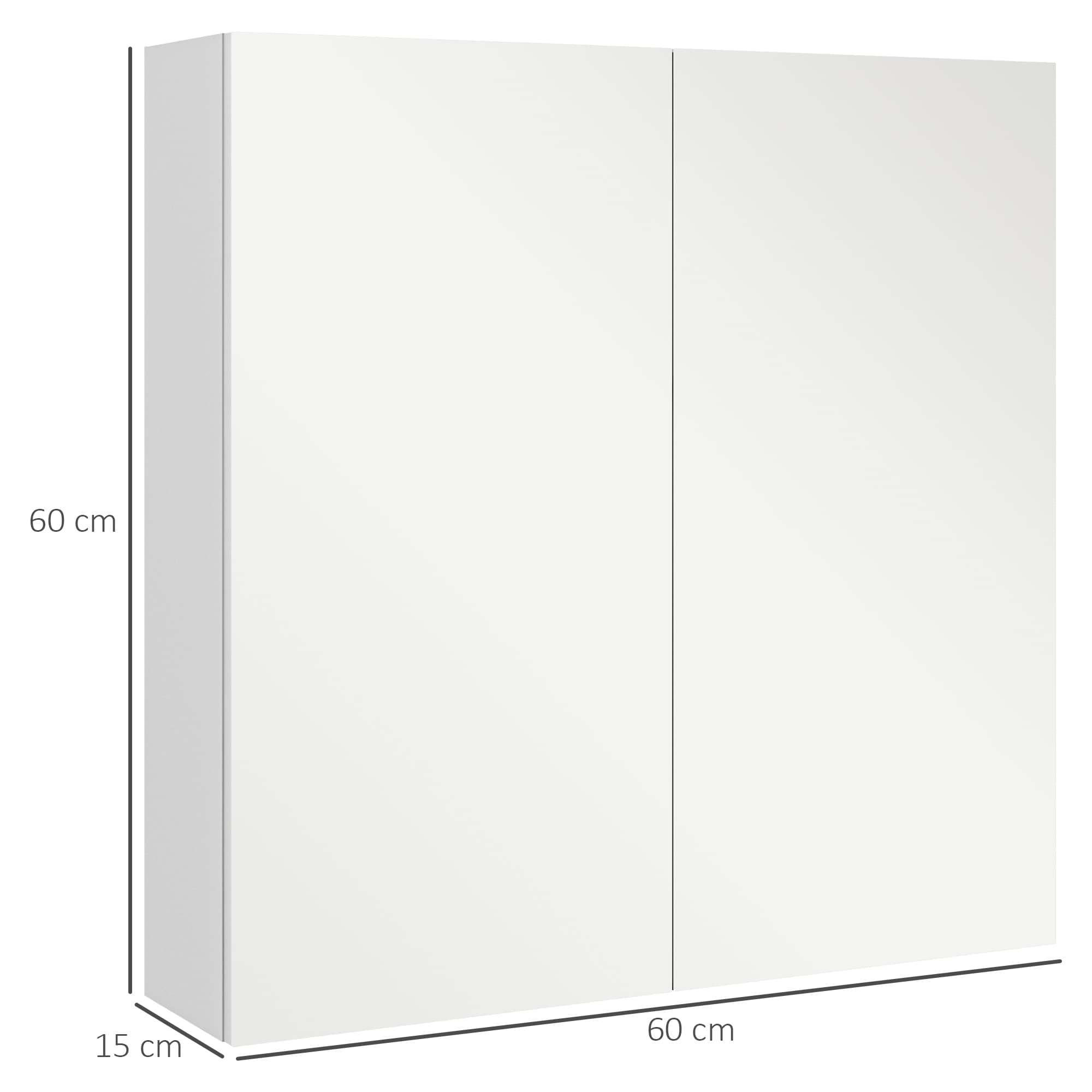Transform Your Space with the Kleankin White Mirror Cabinet - image 4