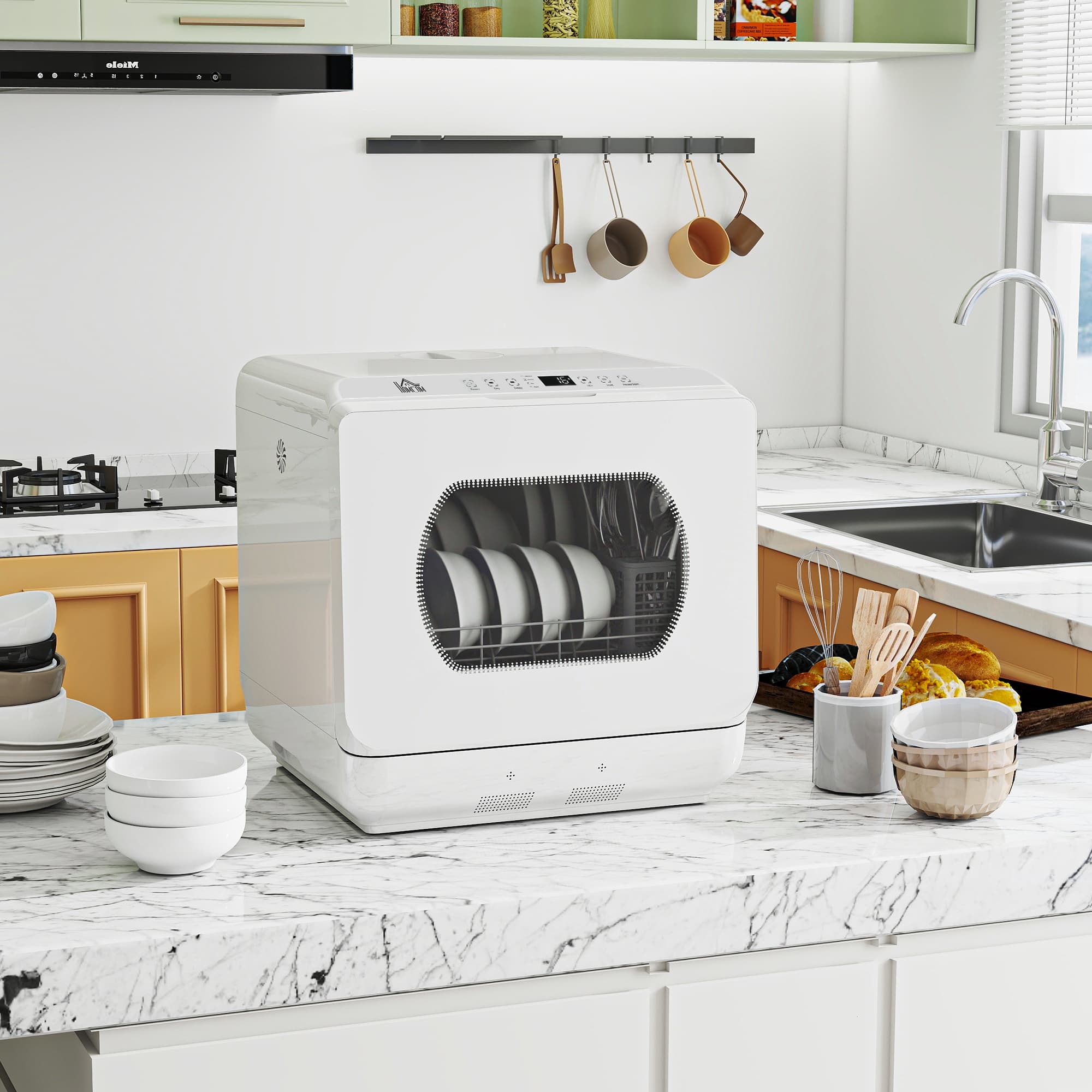 Effortless Cleaning with our Premium Table Top Dishwasher - image 4