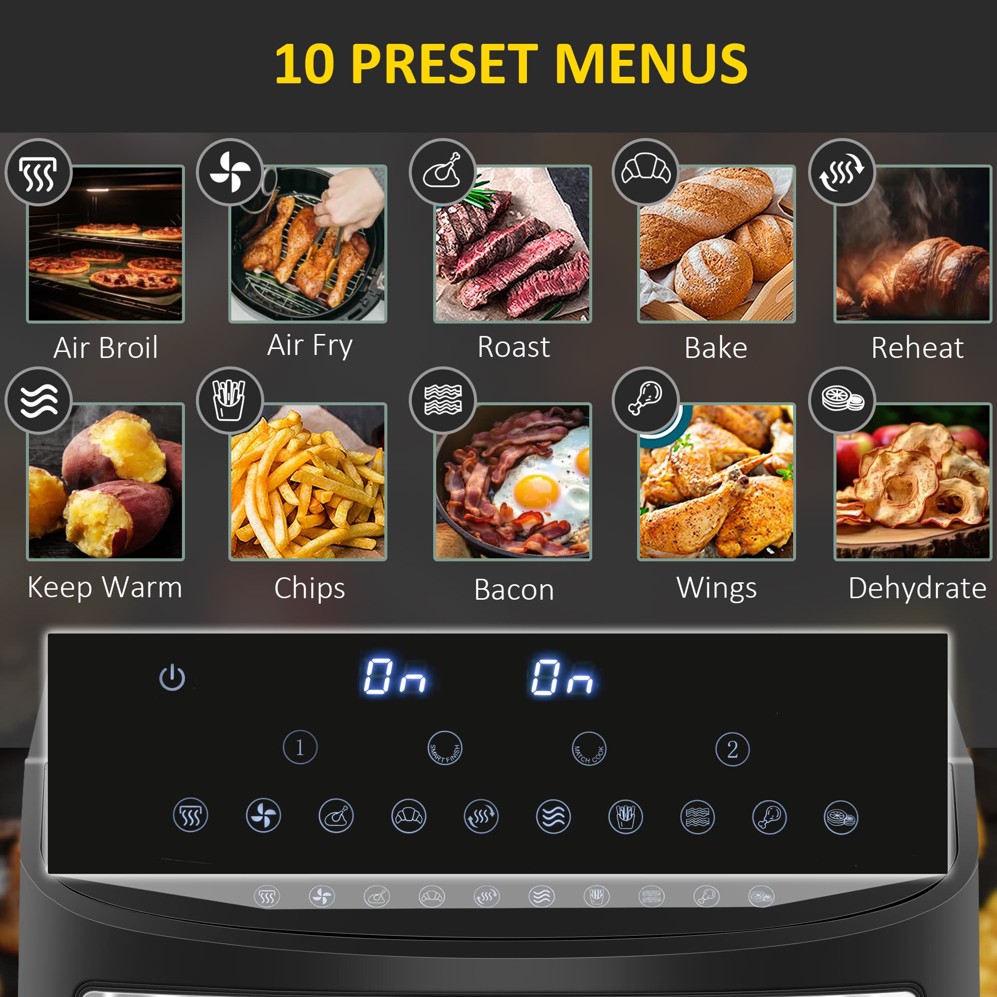 Transform Meals With This Premium 8L Dual Zone Air Fryer - image 1