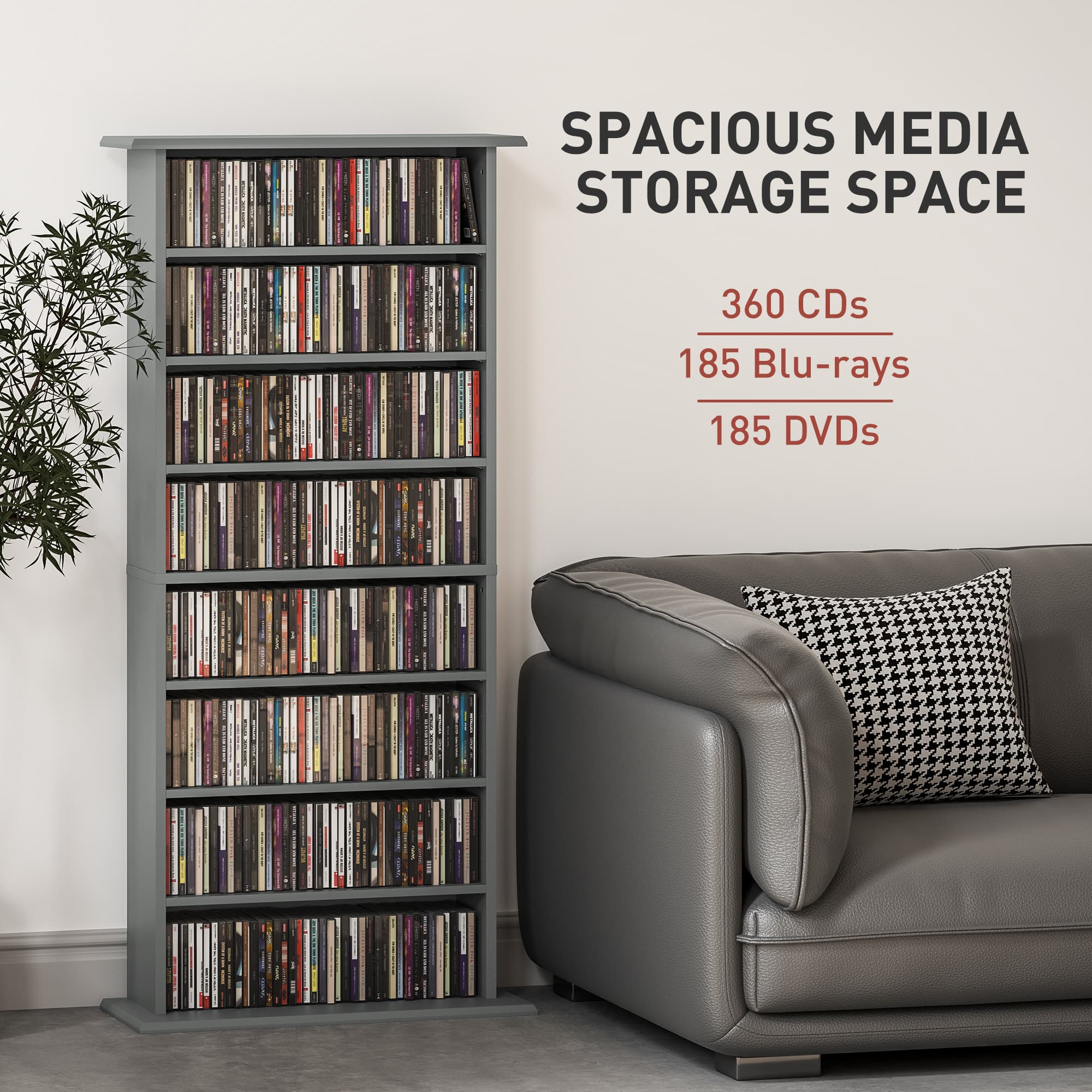 Your CD, DVD, and Blu-ray collection in one slim tower - image 6