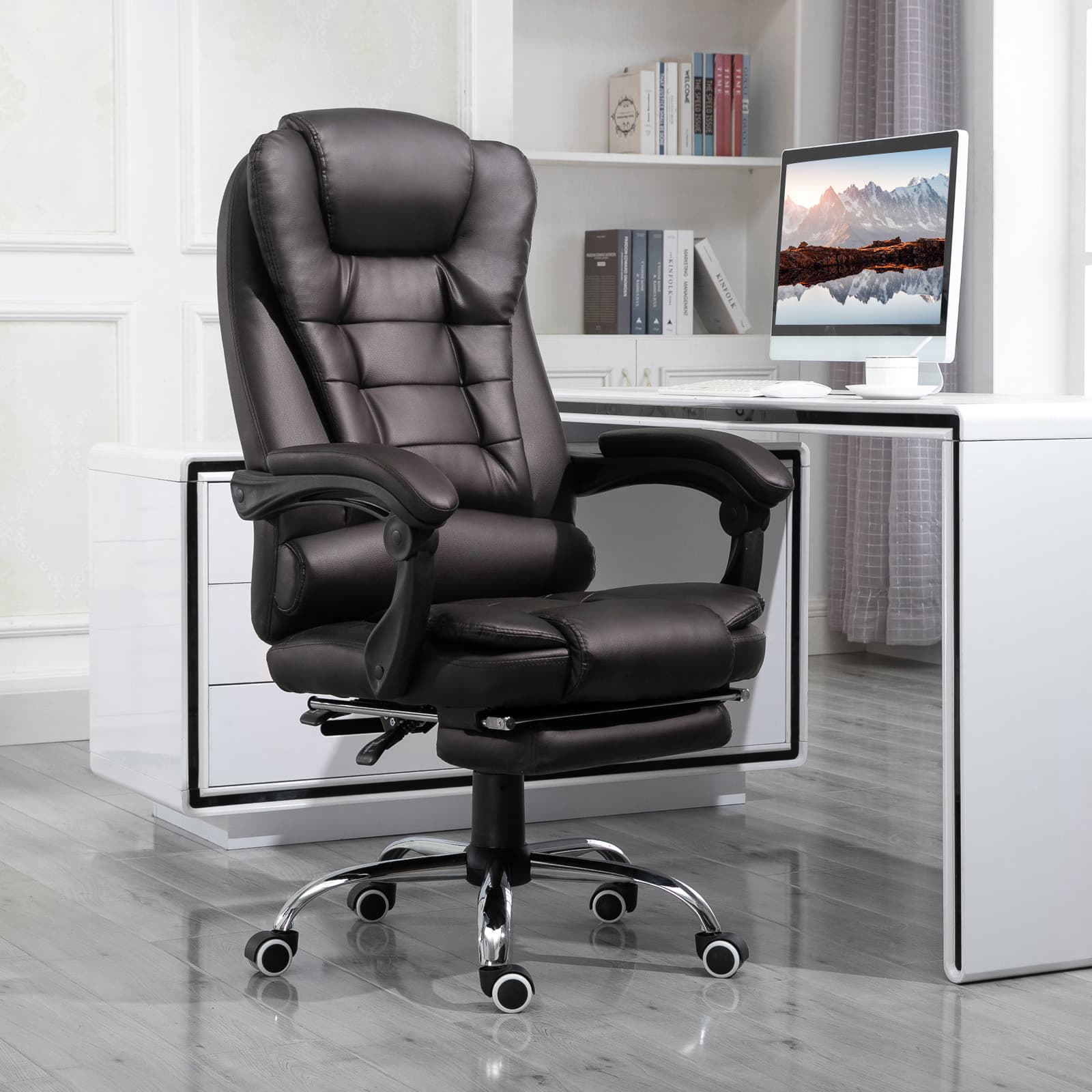 Transform Your Workspace with this Reclining Executive Chair - image 5