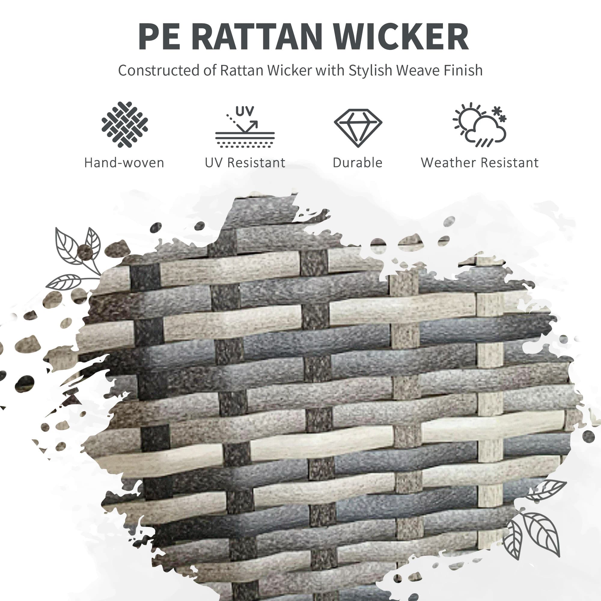 Transform Your Garden with this 5-Piece Rattan Dining Set - image 5