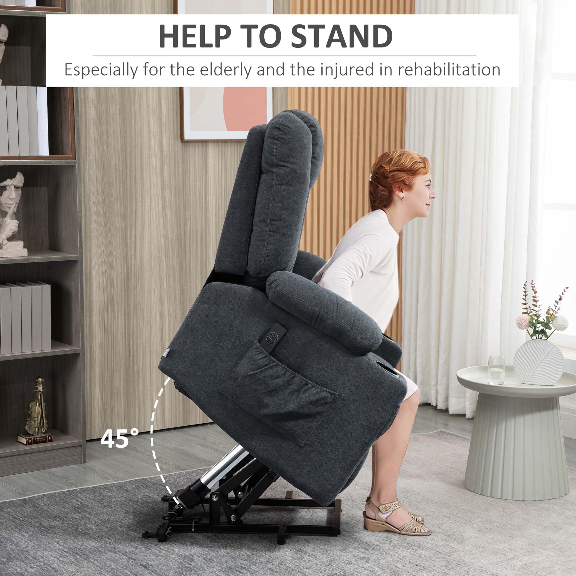 Transform Your Comfort with this Oversized Riser Recliner - image 5