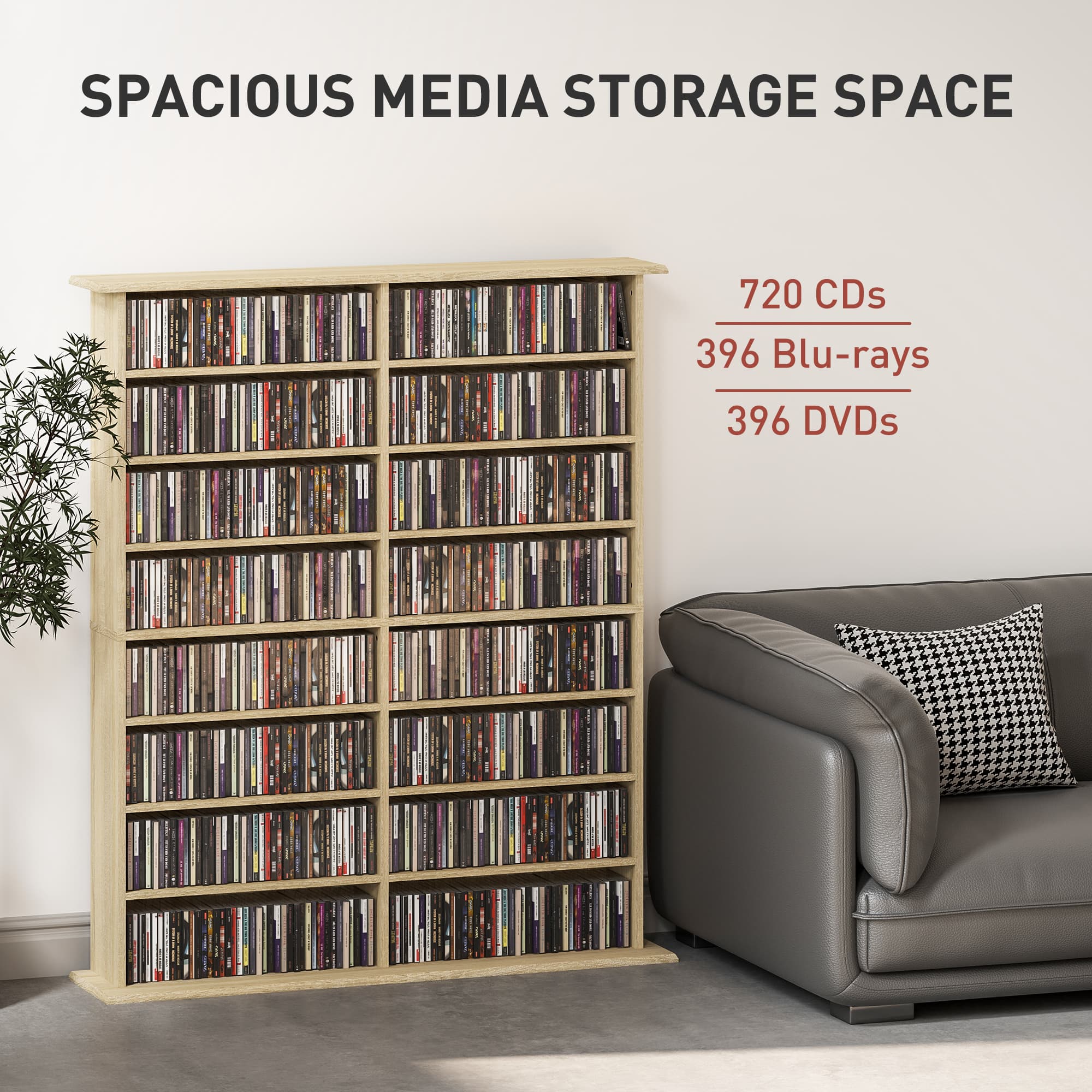 Transform Your Space with this 16-Compartment Media Shelf - image 5
