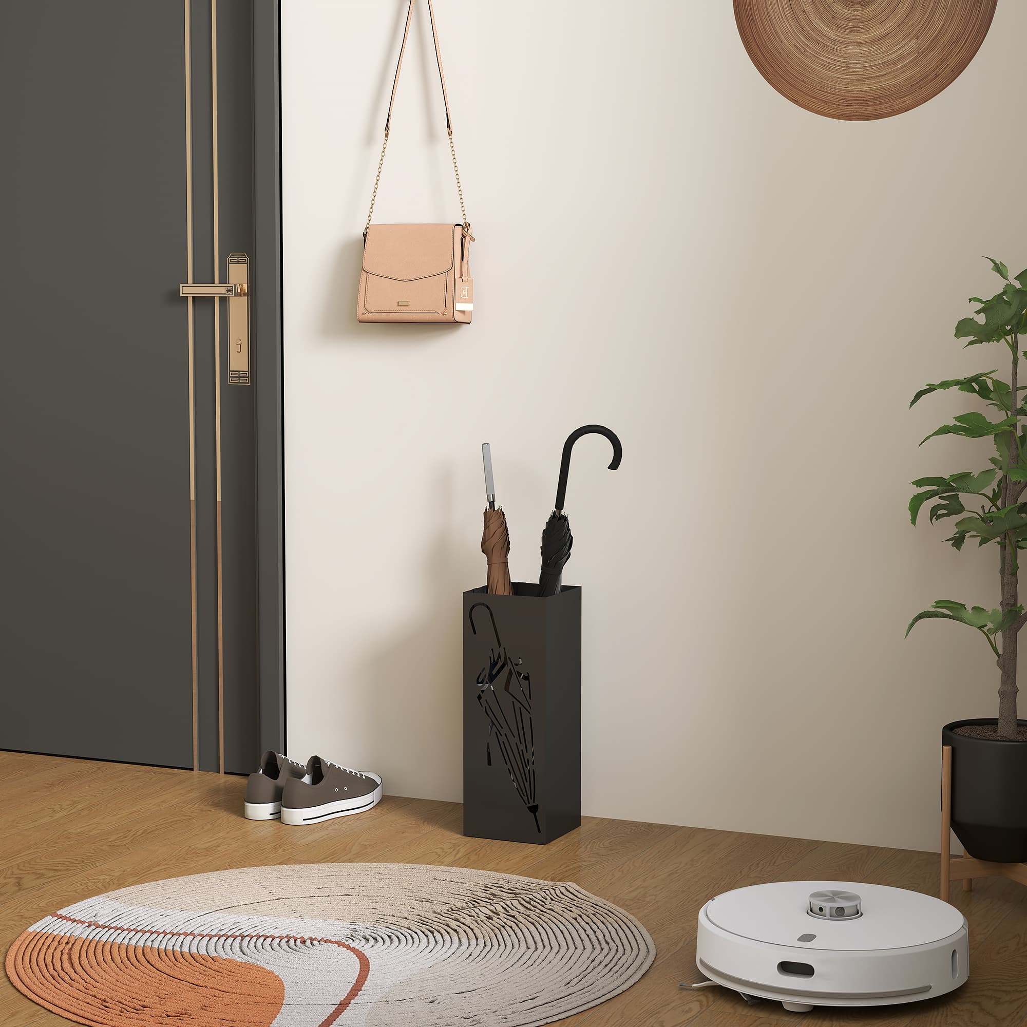 Keep Hallways Tidy with a Black Umbrella Stand - image 4