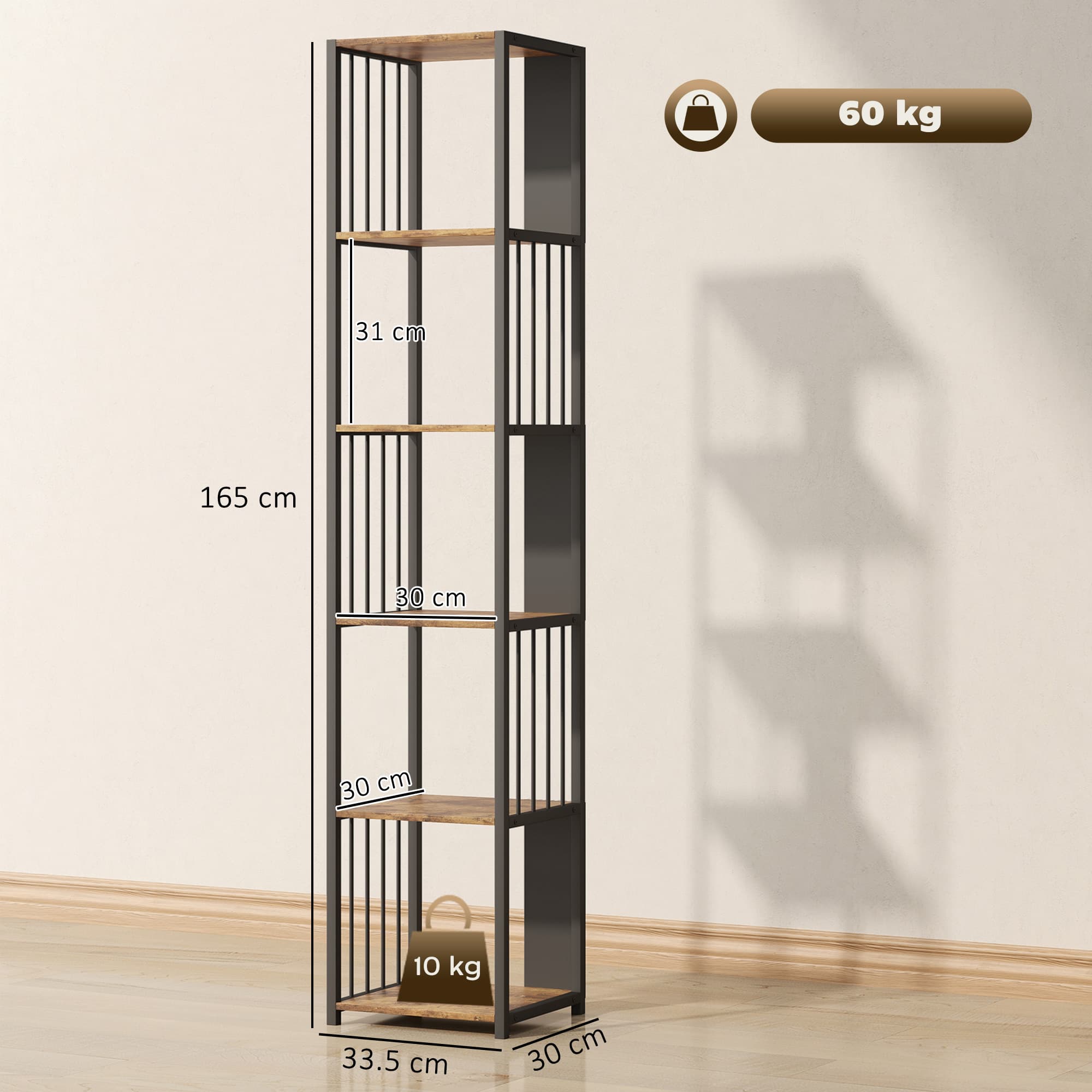 Five Open Shelves for Books, Plants and Everyday Organising - image 10