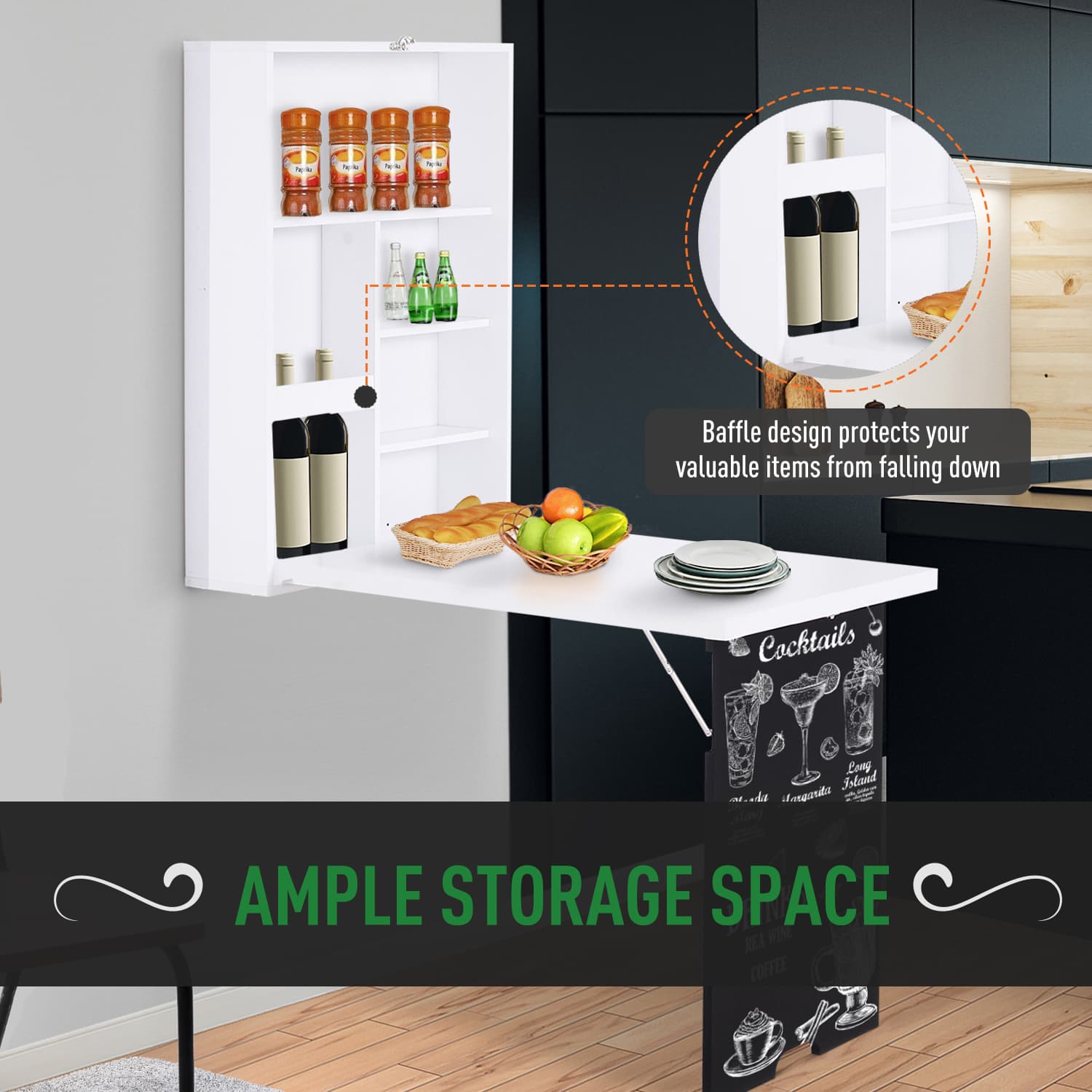 Transform Your Space with this Wall-Mounted Folding Desk - image 1