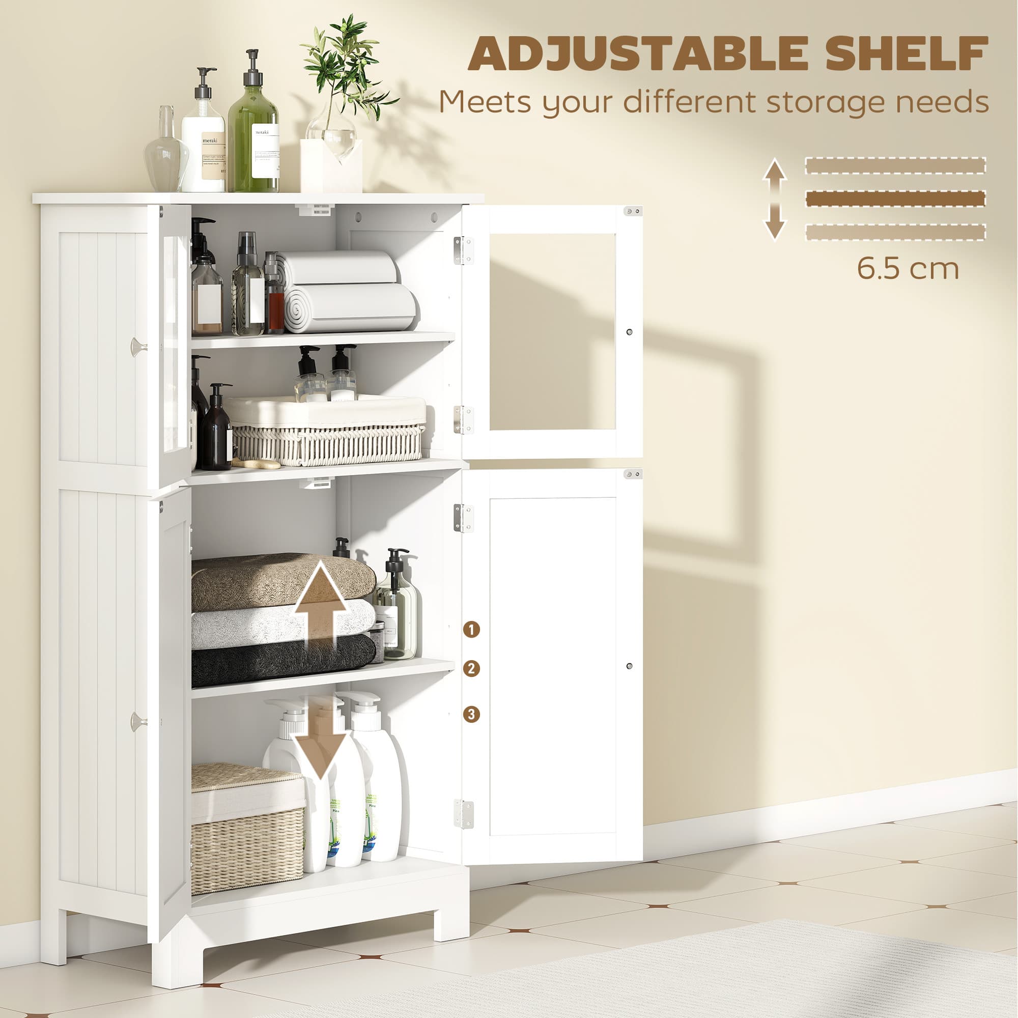 Effortless Bathroom Storage with the Kleankin Floor Cabinet - image 5