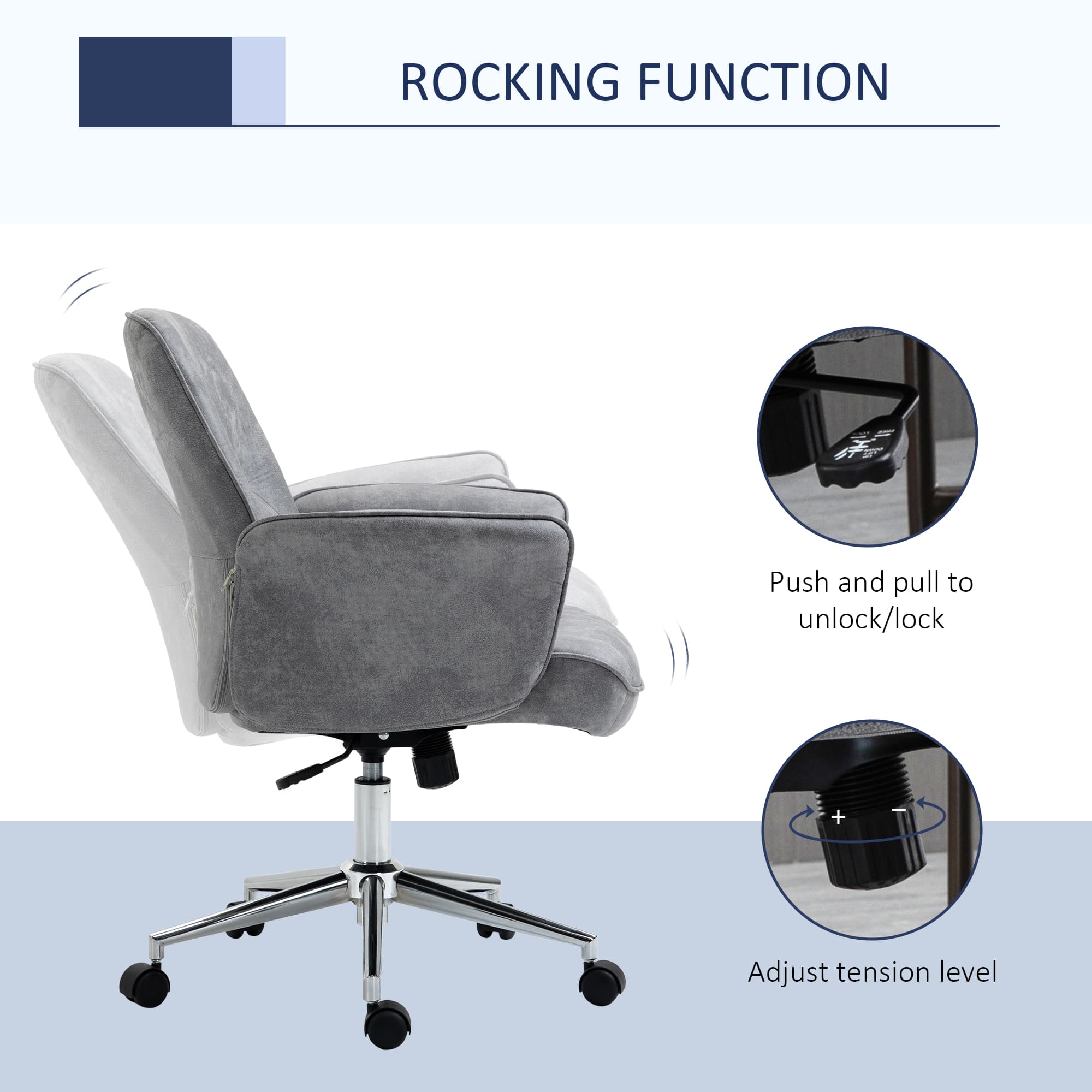 Transform Your Workspace with the Vinsetto Ergonomic Chair - image 4