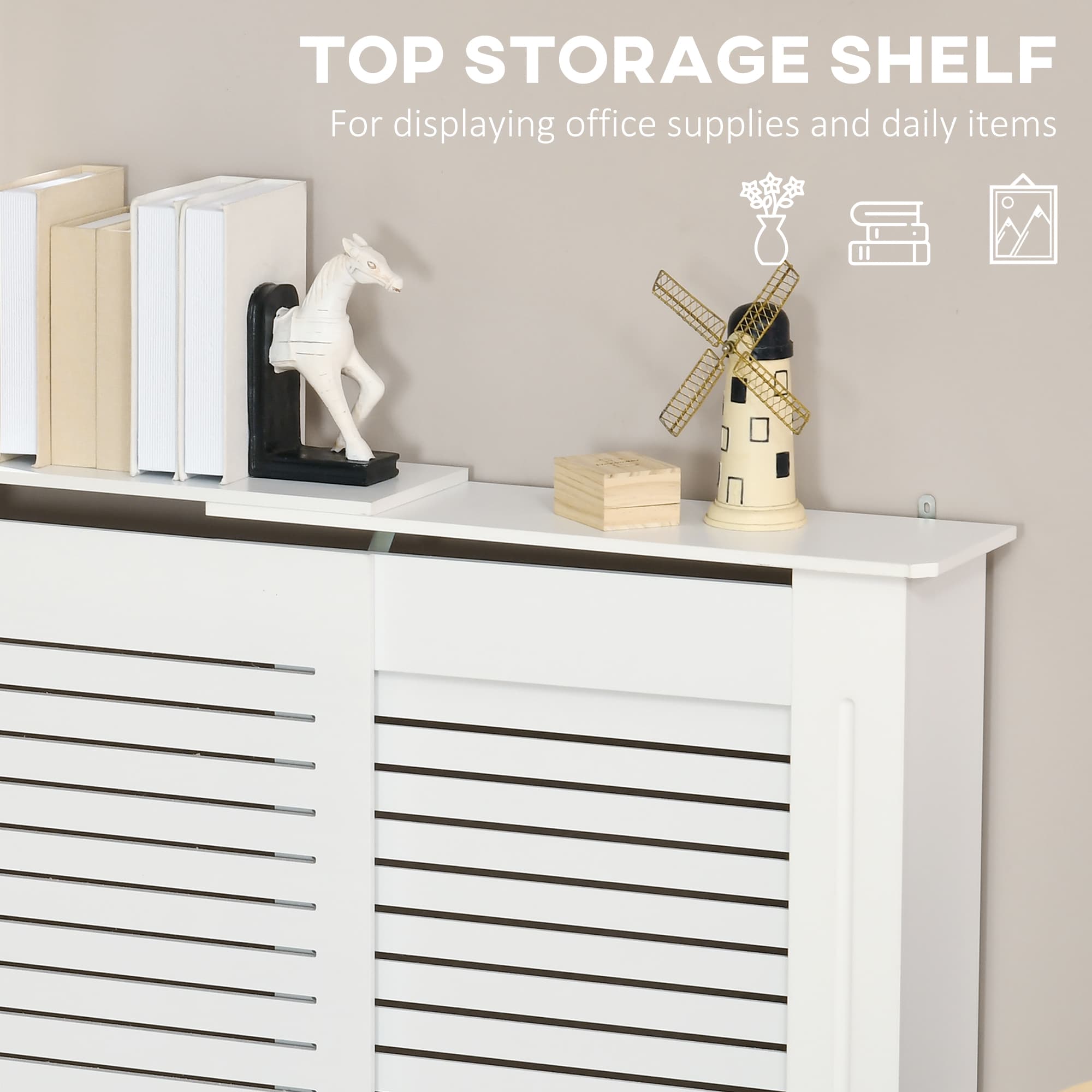 Transform Your Space with Extendable White Radiator Covers - image 2