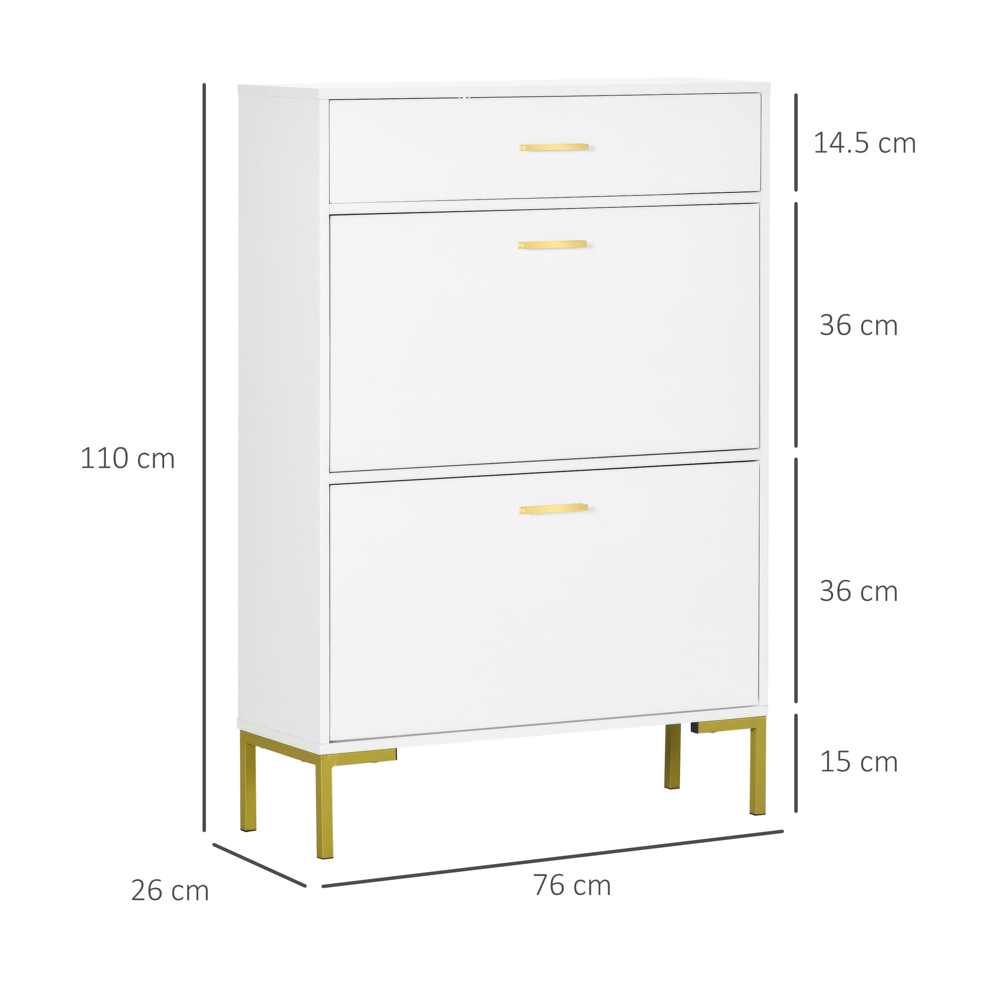 Transform Your Hallway with this Slim White Shoe Cabinet - image 4