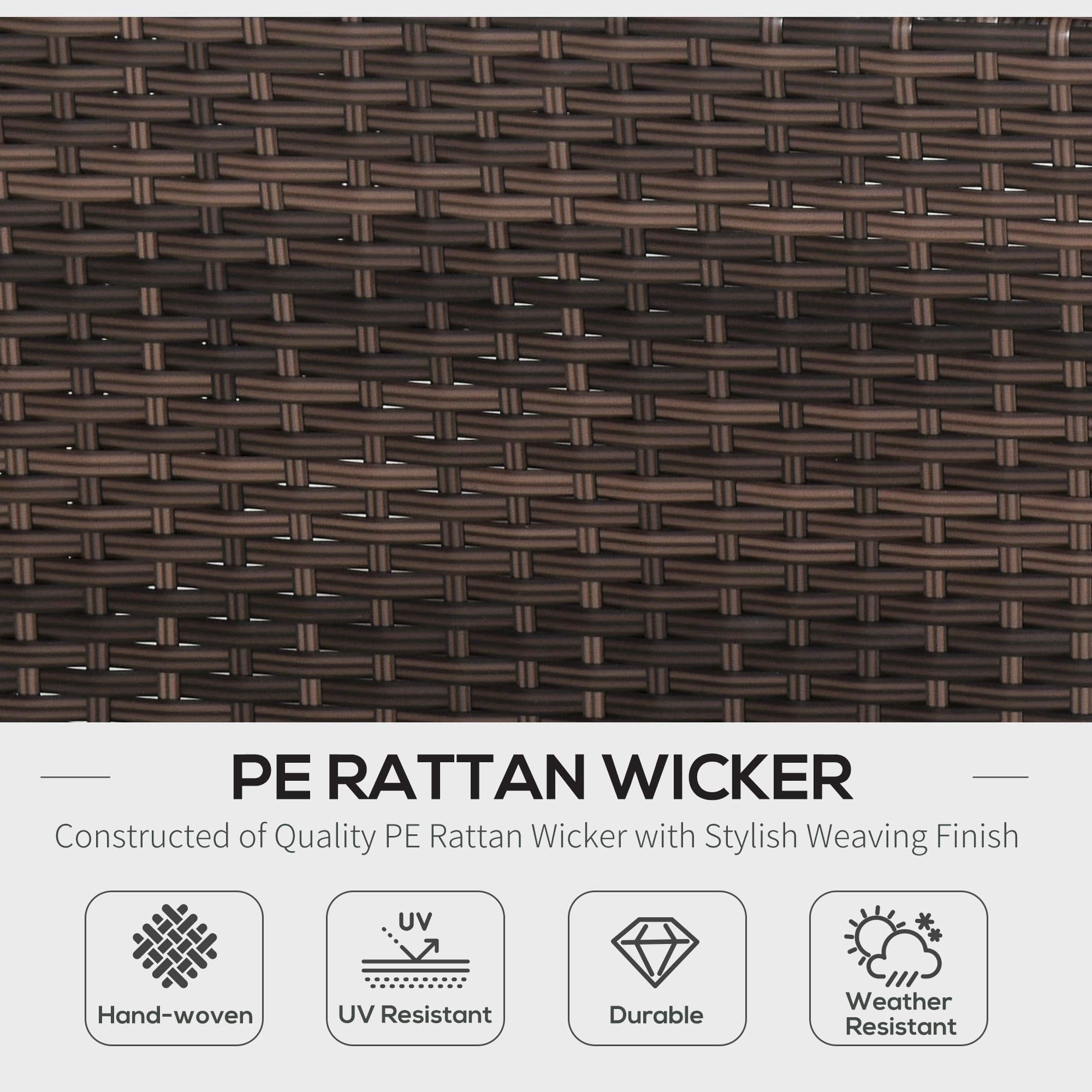 Transform Your Patio with this Premium 4-Seater Rattan Sofa Set - image 3
