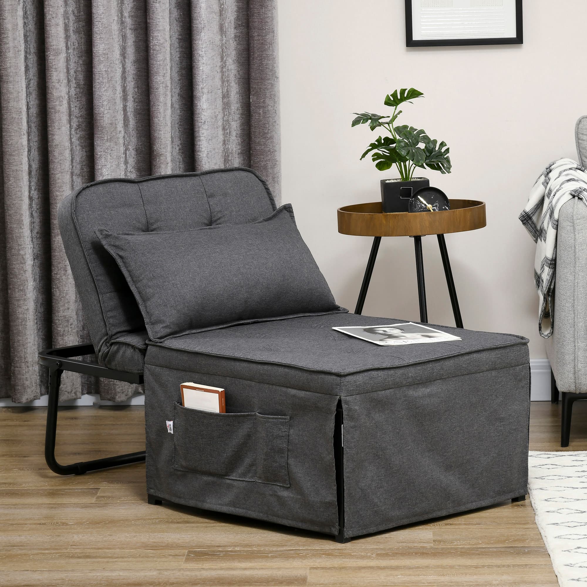Transform Your Space with this 4-in-1 Folding Chair Bed - image 1
