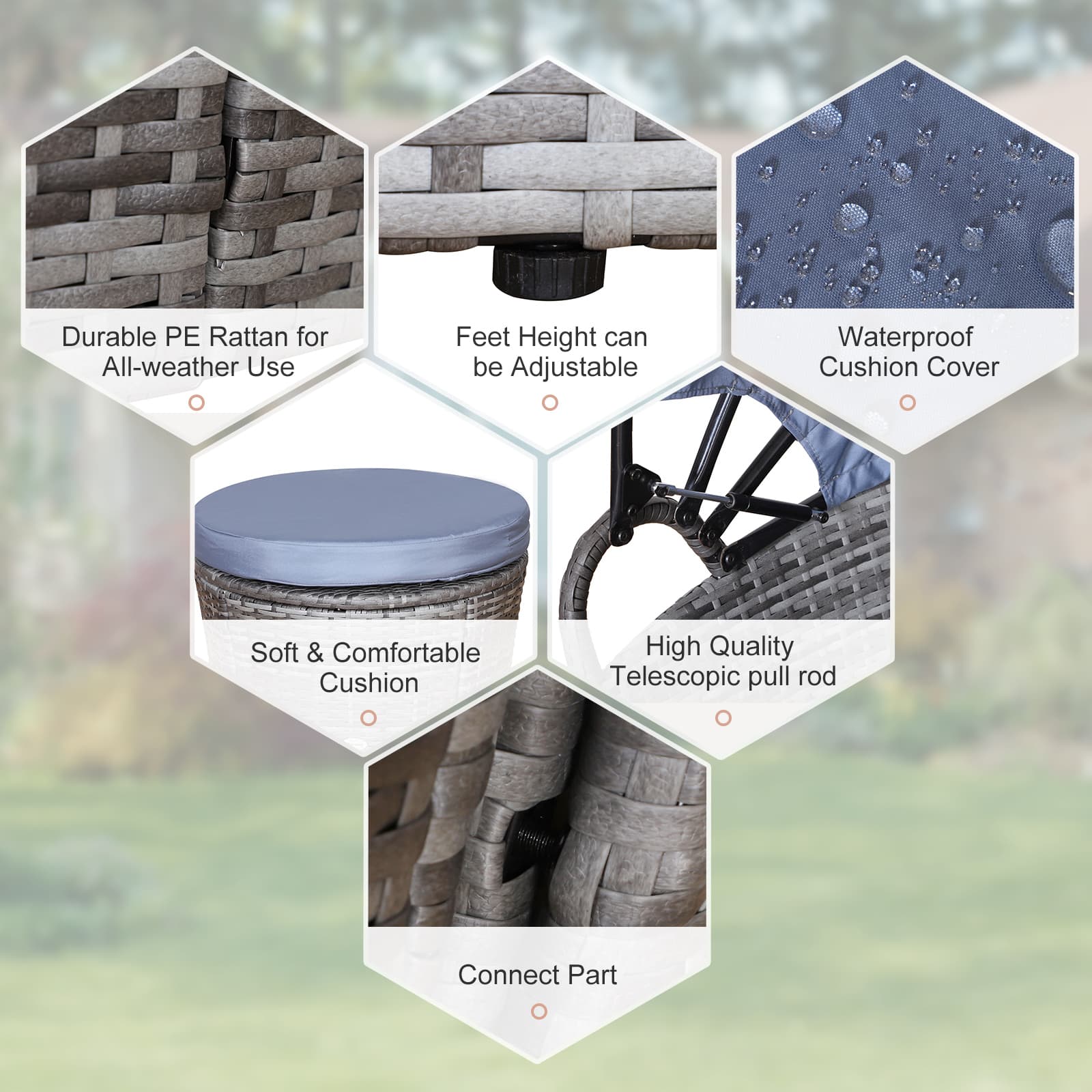 Transform Your Garden with this Premium Rattan Daybed - image 4