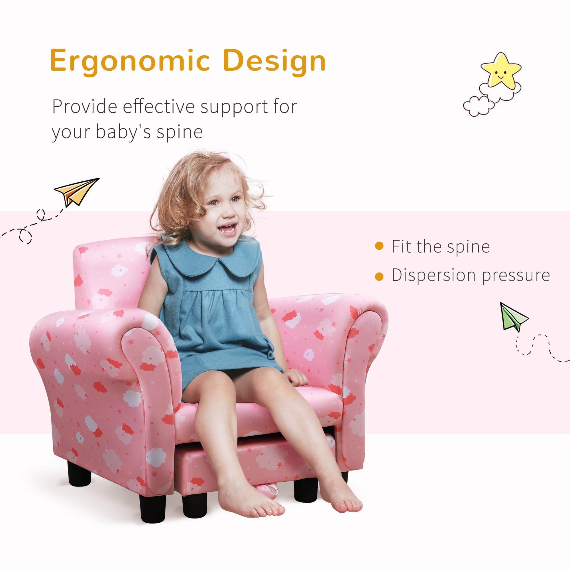 Transform Their Playroom with this Pink Toddler Armchair - image 5