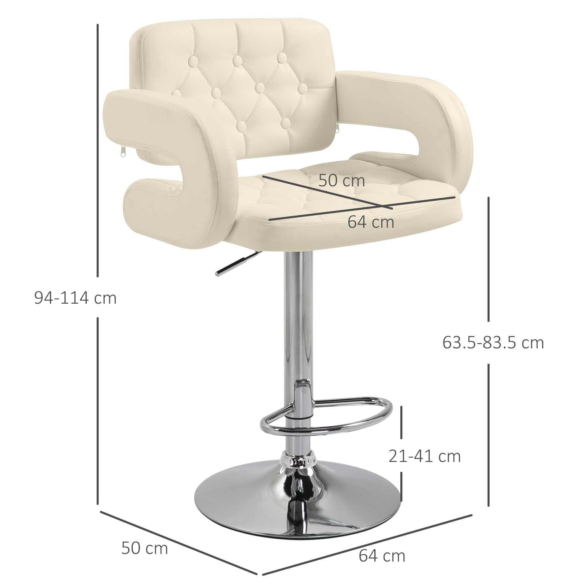Transform Your Kitchen with Premium White Swivel Bar Stools - image 2