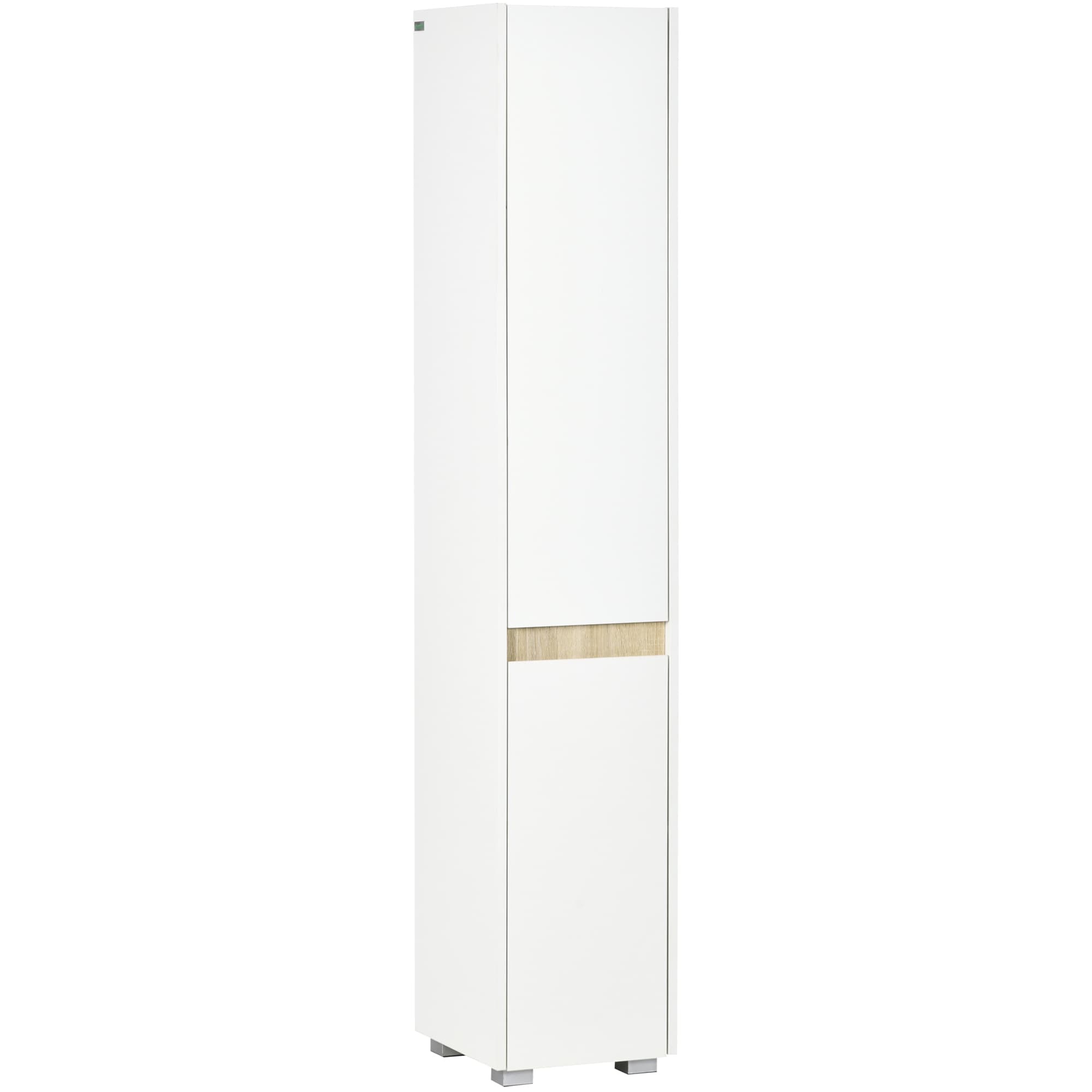 Transform Your Space With This White 5-Tier Bathroom Tallboy - White