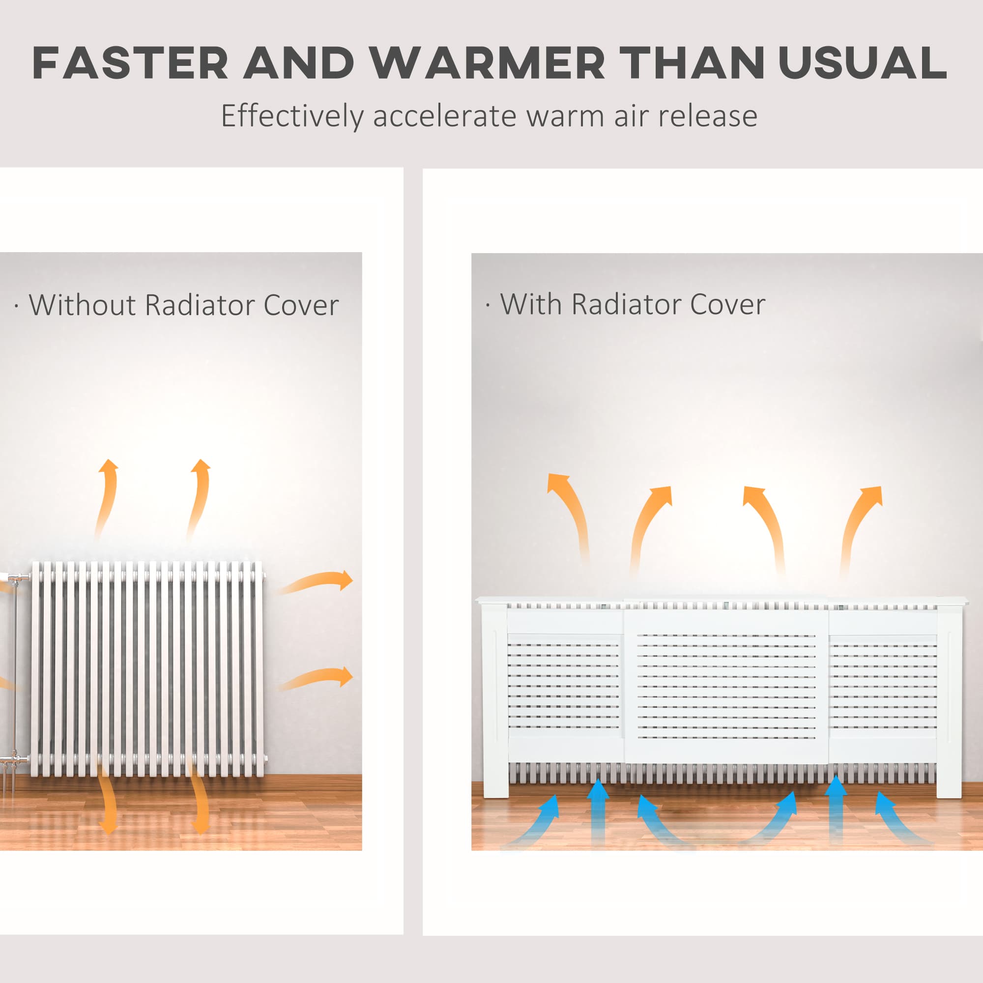 Transform Your Space with Extendable White Radiator Covers - image 4