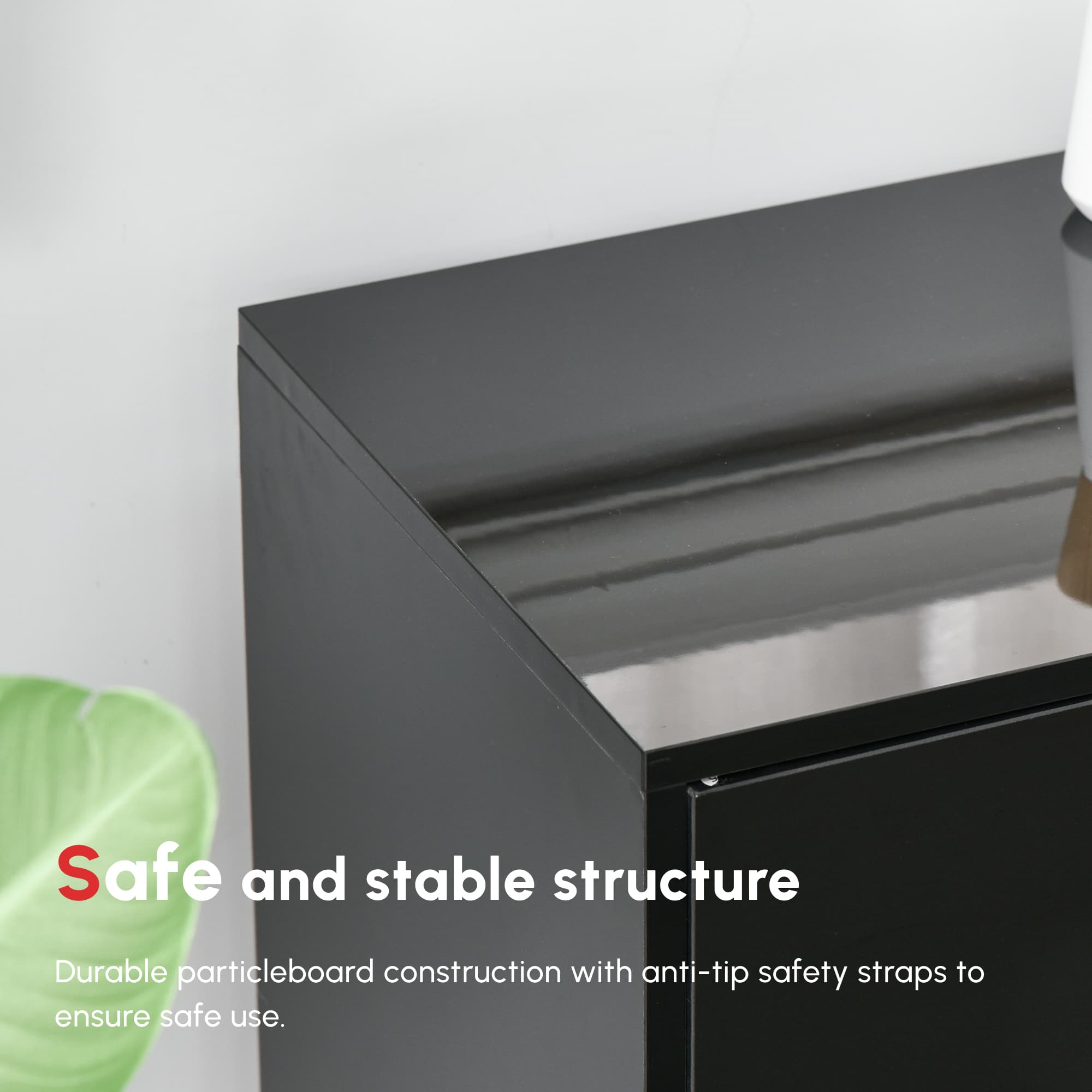 Transform Your Living Room With This Sleek Black Sideboard - image 2