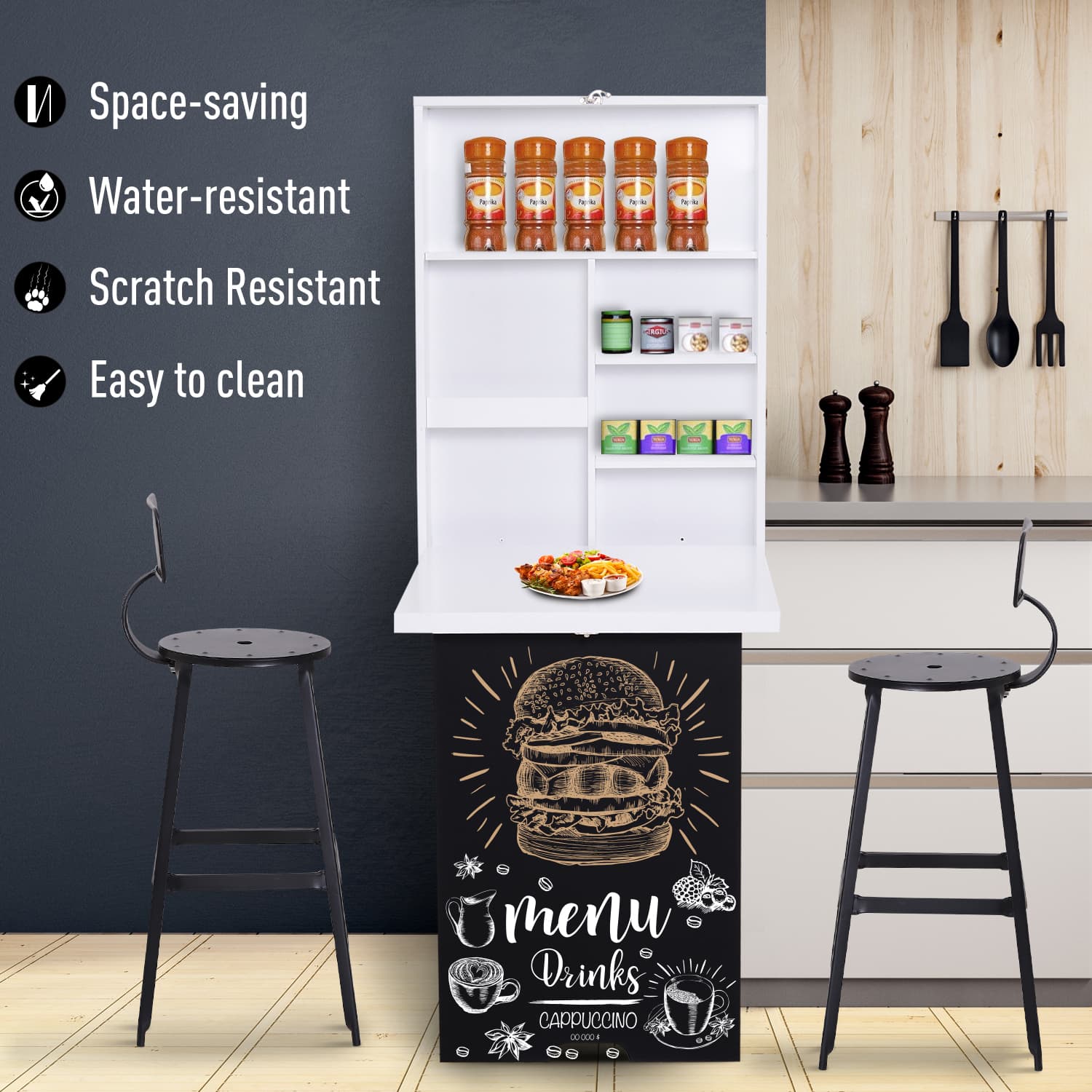 Transform Your Space with this Wall-Mounted Folding Desk - image 5