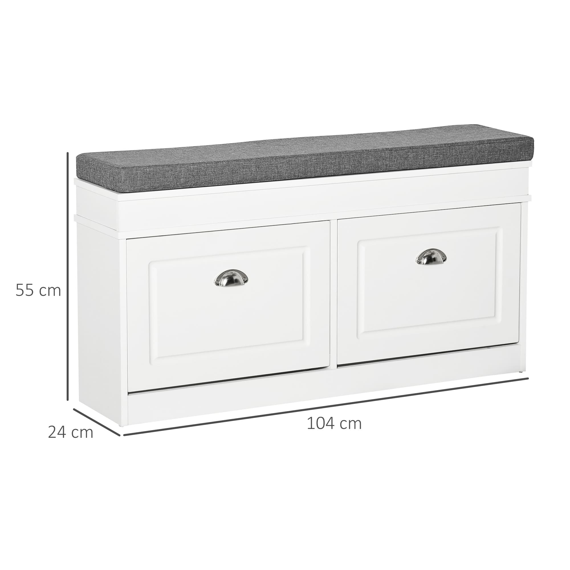 Transform Your Hallway with this Cushioned Shoe Bench - image 3