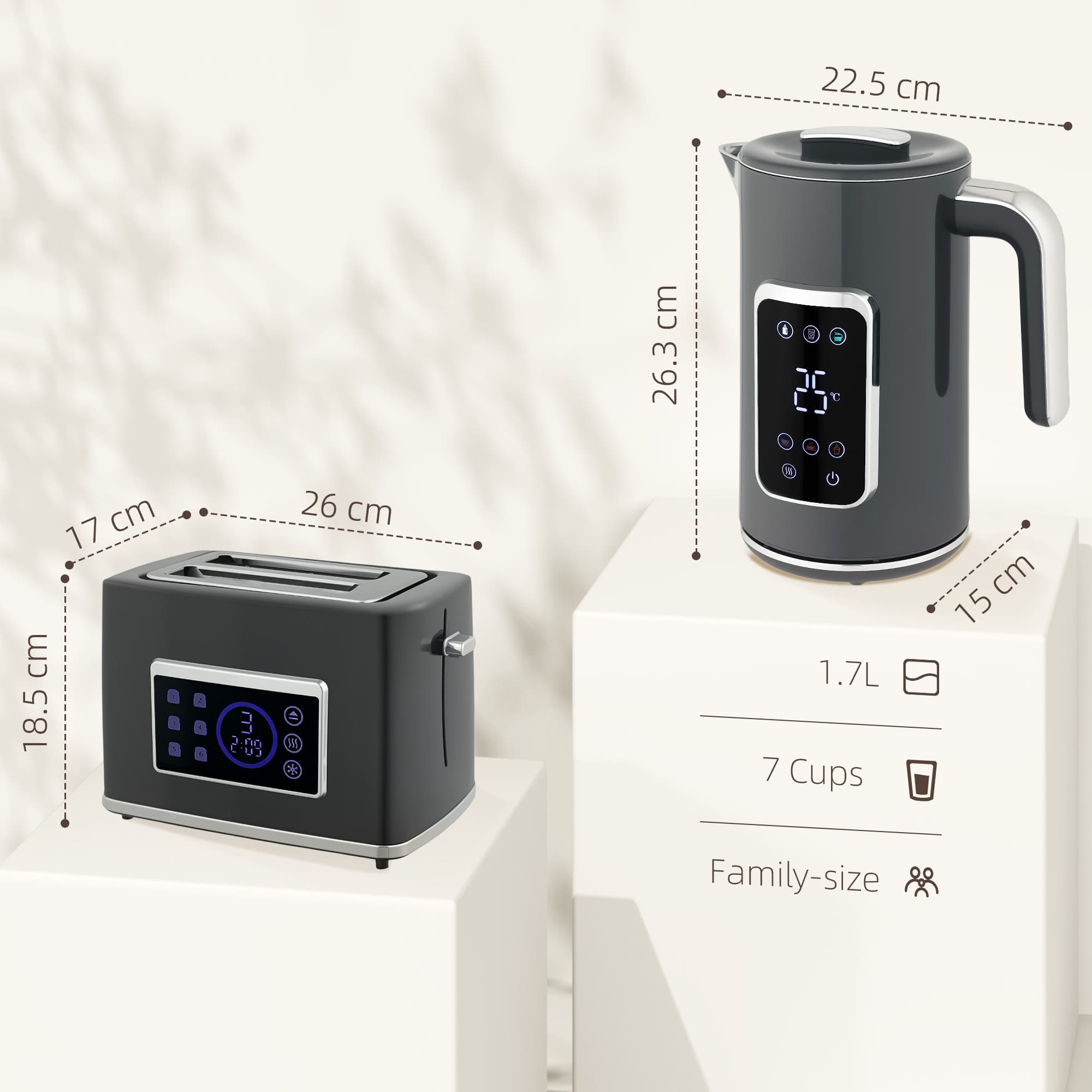 Transform Your Mornings with this Smart Kettle & Toaster Set - image 3