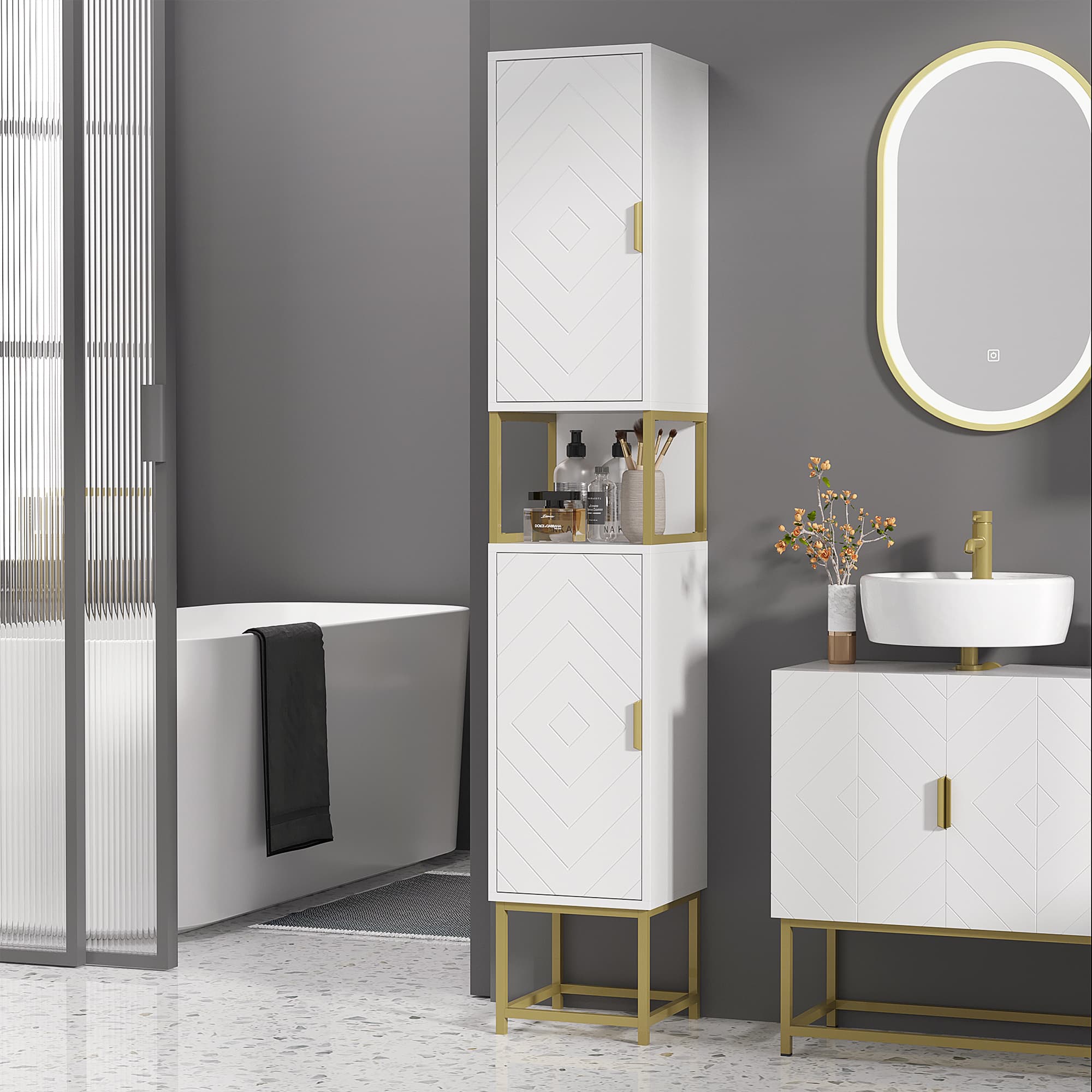 Transform Your Space with this Slim White Bathroom Tallboy - image 4