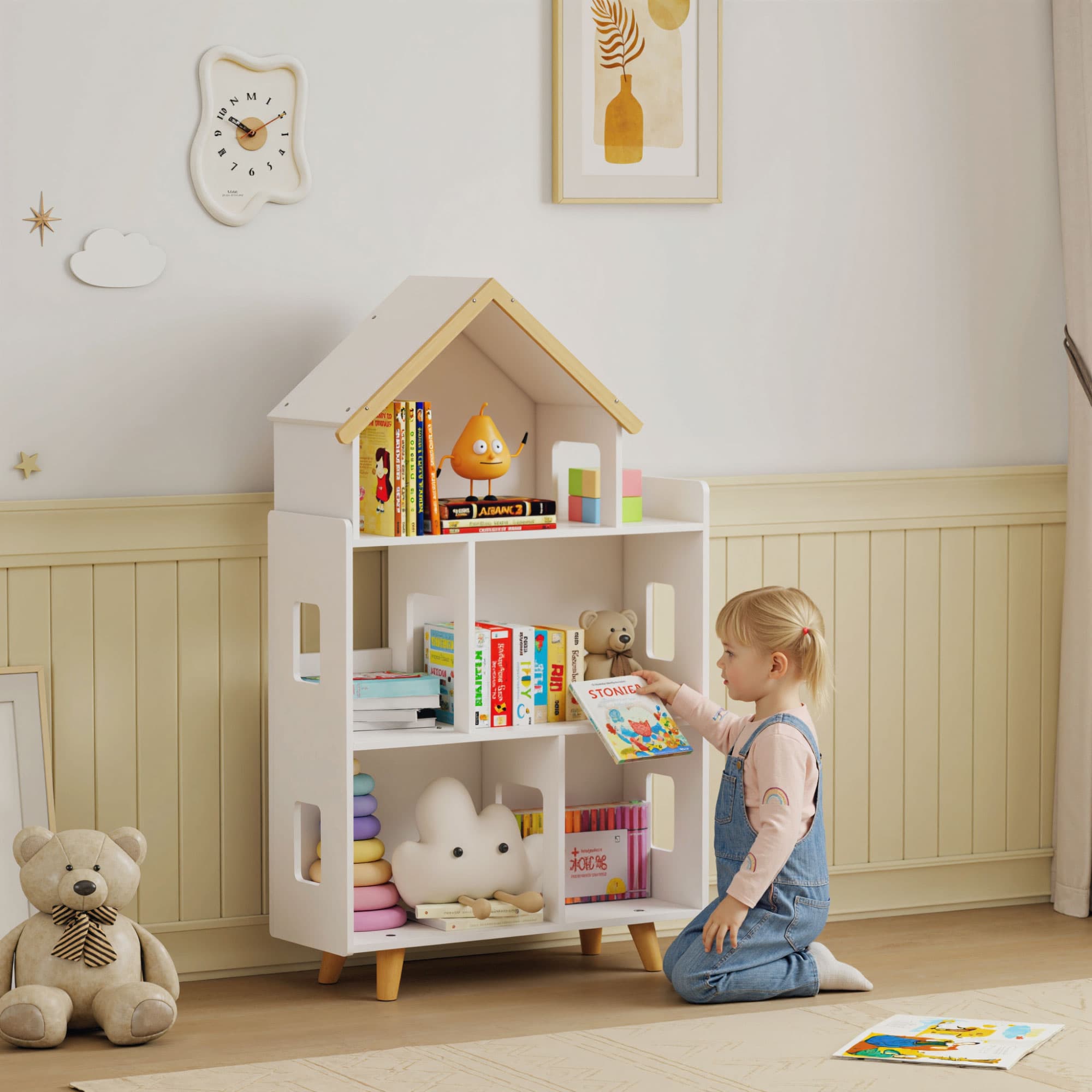 Transform Their Playroom with the ZONEKIZ 3-Tier Bookcase - image 5
