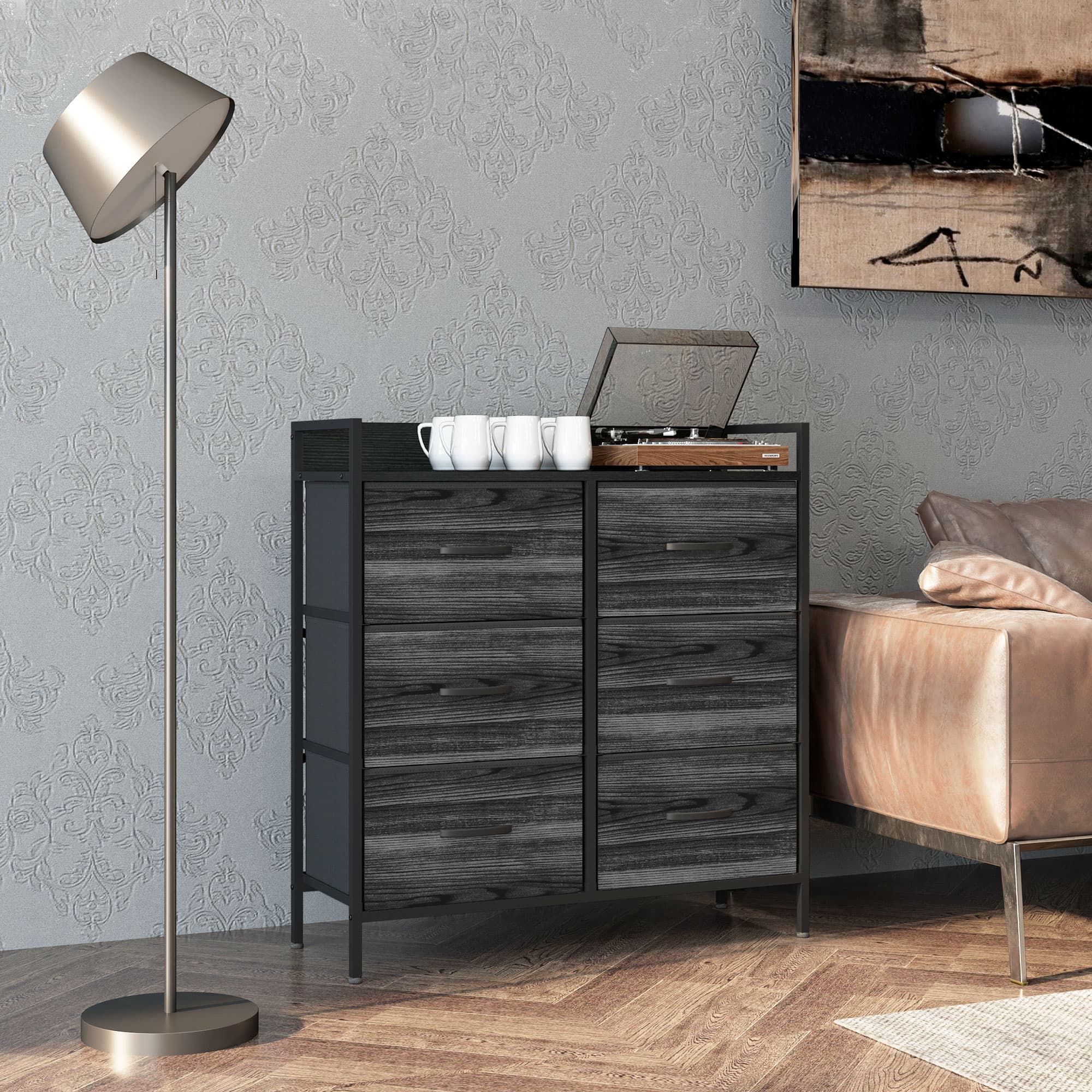 Six-Drawer Fabric Chest - image 9